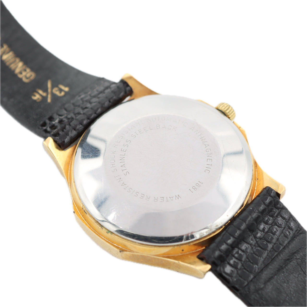 Vintage 37mm Bucherer Nautilus Men's Automatic Wristwatch ETA 2824 Genta Style