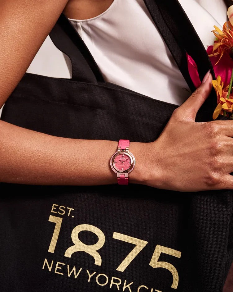 30mm Bulova 97R103 Rubaiyat Spring Ladies Quartz Wristwatch Four Seasons SE