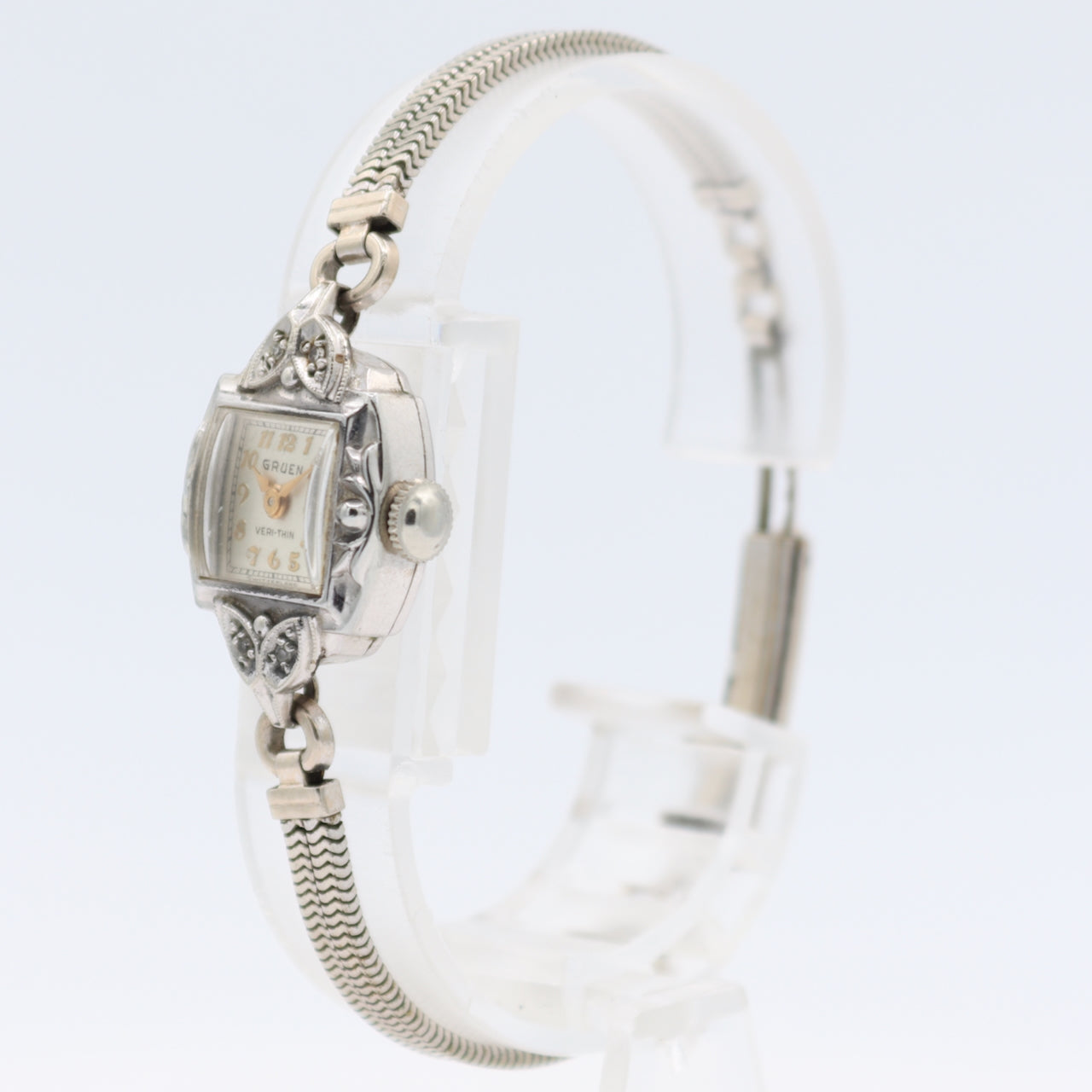 Vintage Gruen 215/754 Veri-Thin Ladies Mechanical Wristwatch 215 Swiss 10k GF