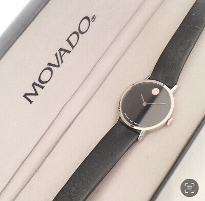 Vintage 31mm Movado Zenith 01.0520.305 Men's Mechanical Wristwatch 30.5 Steel