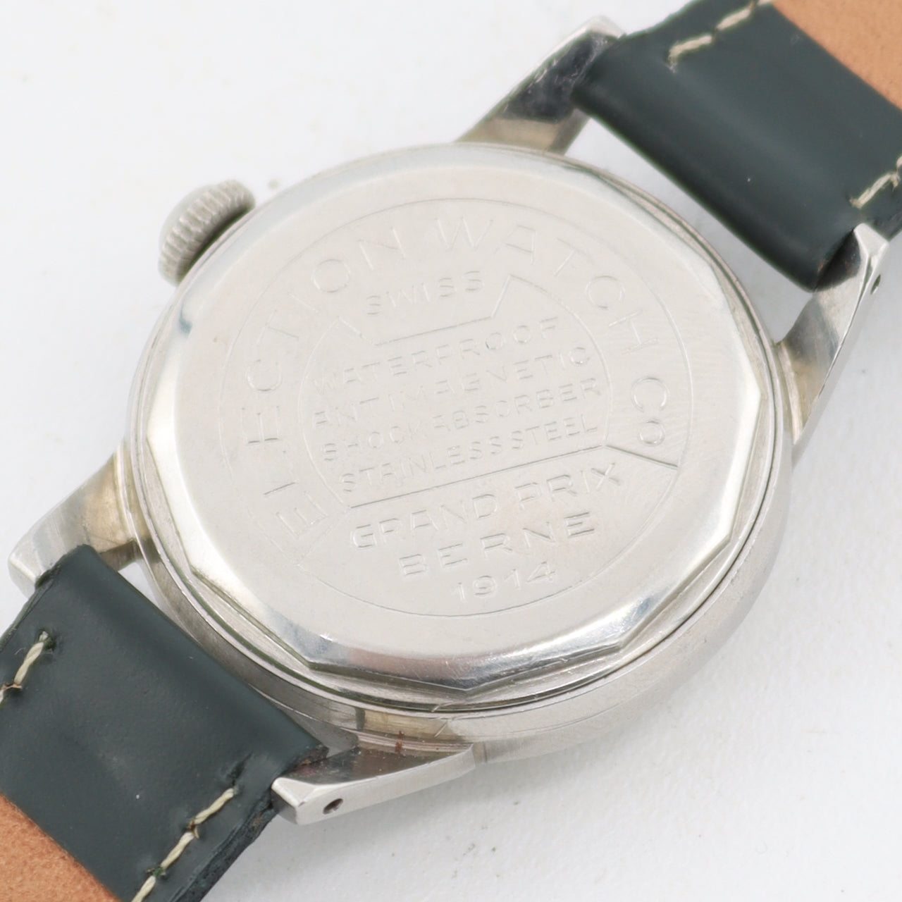 Vintage Election Grand Prix Honeycomb Berne Men's Mechanical Wristwatch 665
