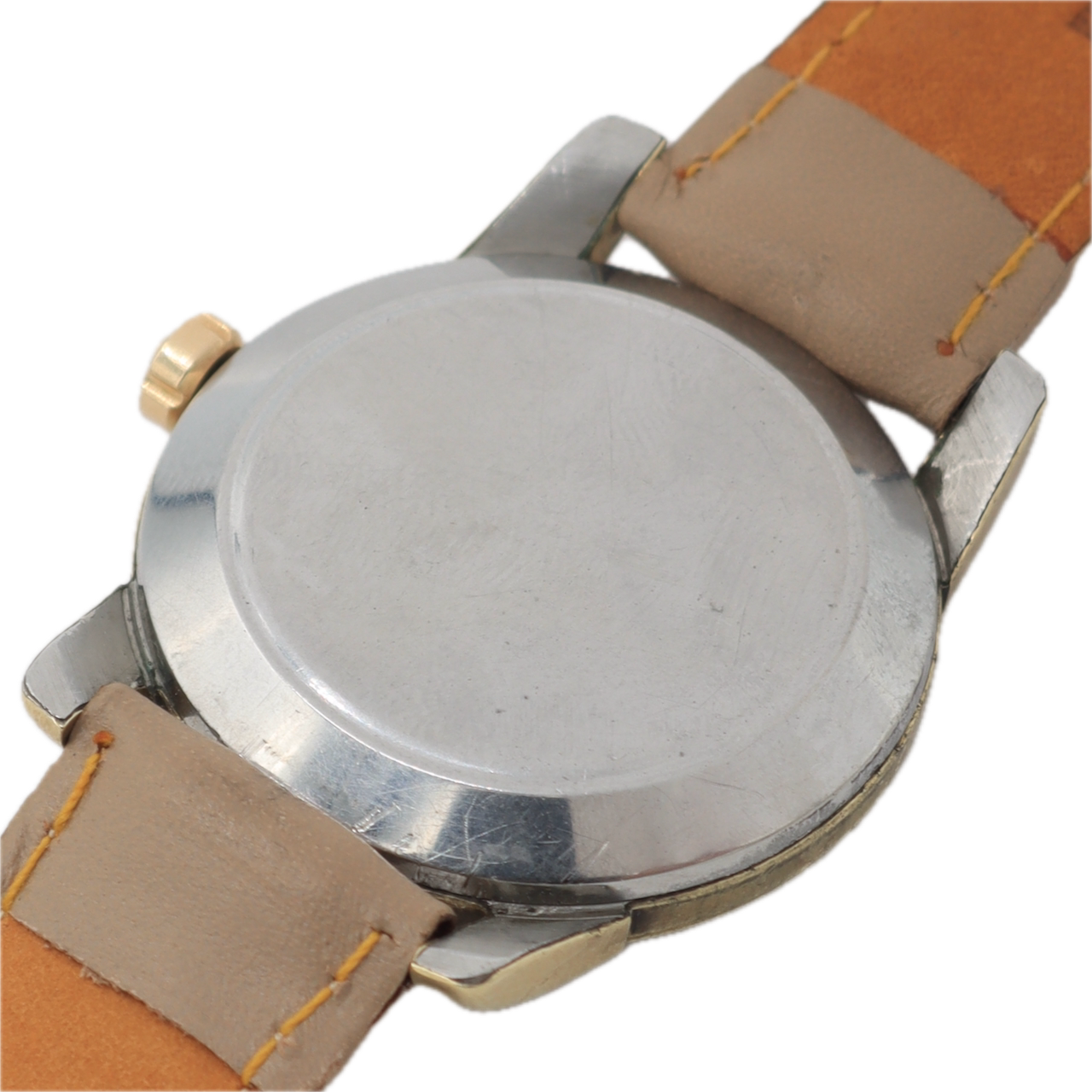 Vintage Omega Seamaster Crosshair Waffle Men's Bumper Auto Wristwatch Serviced
