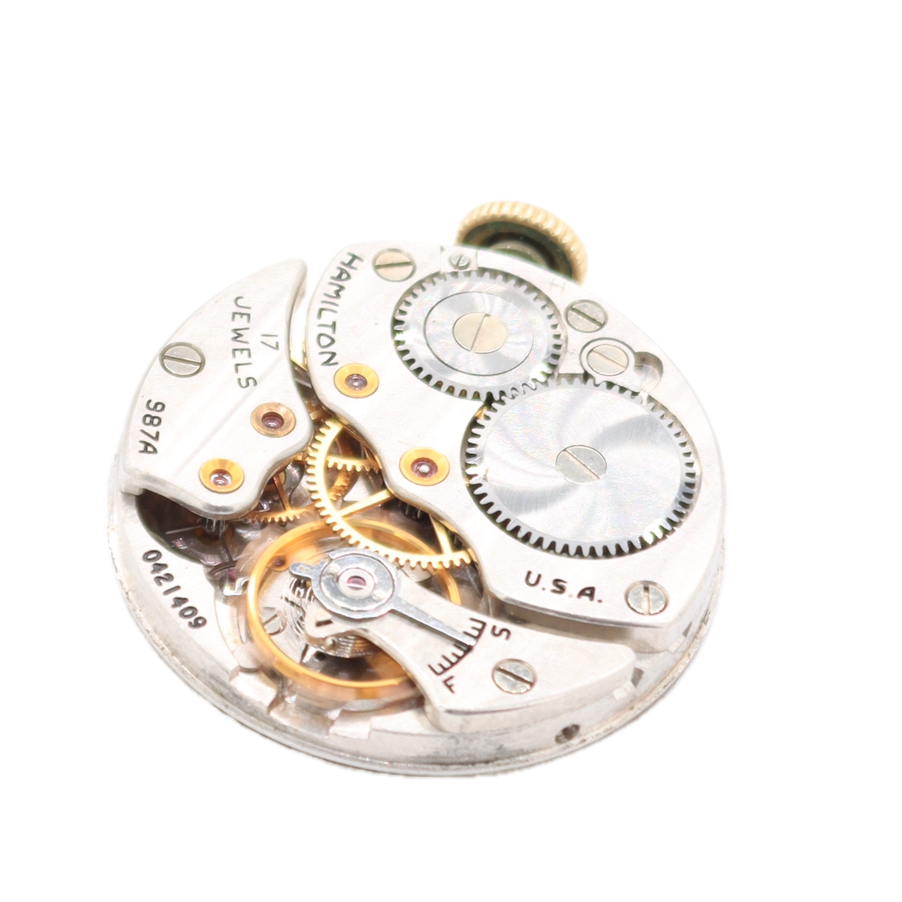 Vintage 28mm Hamilton Endicott 17 Jewel Men's Mechanical Wristwatch 926 10k GF