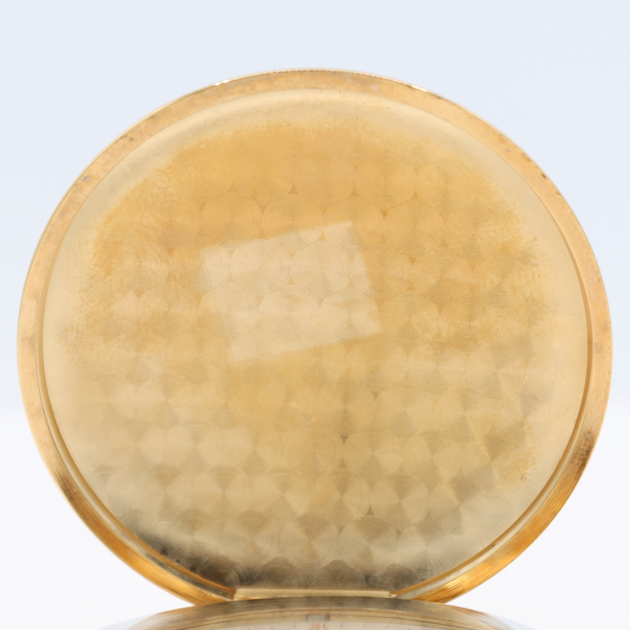 Vintage 49.5mm Tissot 17j Mechanical Hunter Pocket Watch Gold ToneSwiss