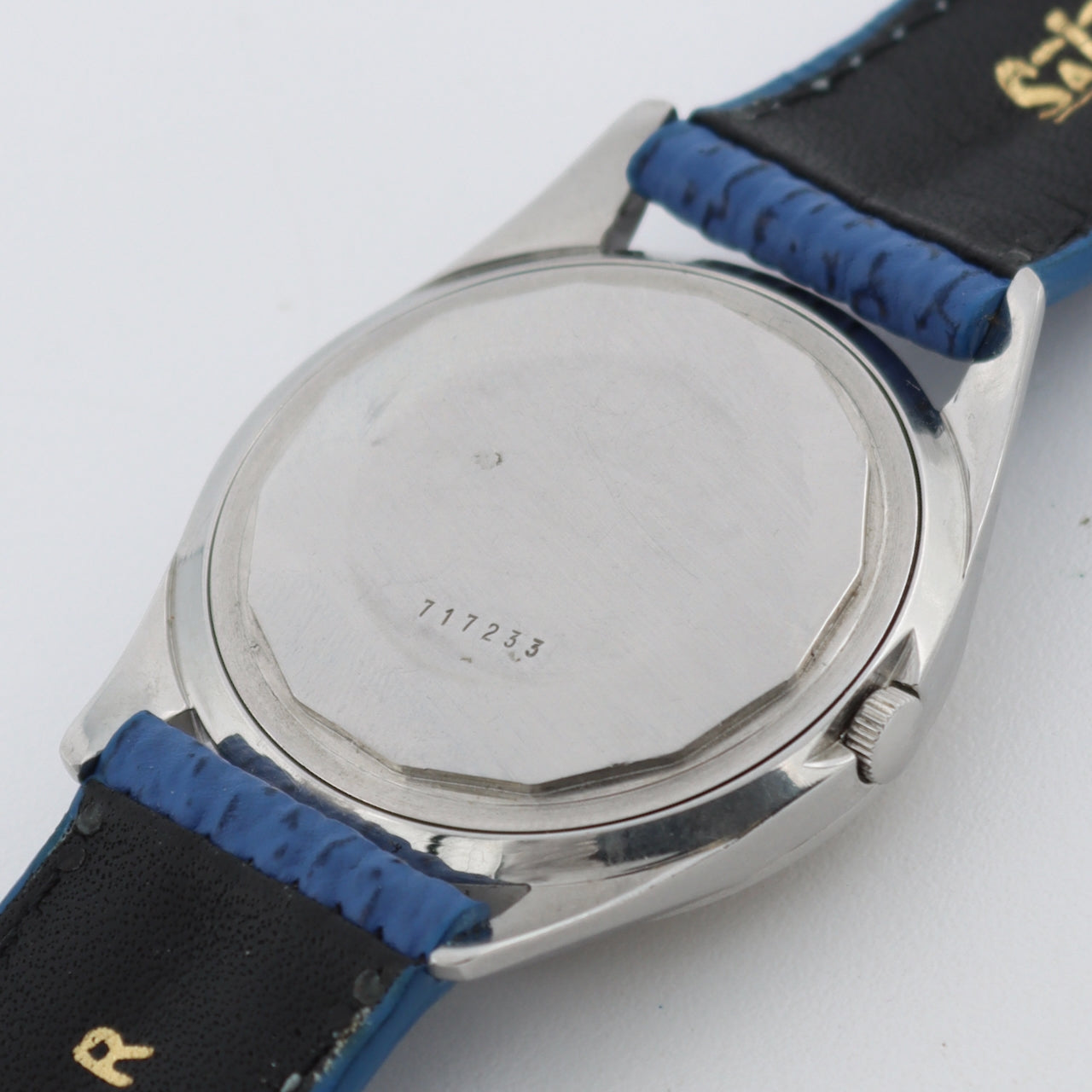 Vintage 35mm Ulysse Nardin White Dial Men's Automatic Wristwatch Swiss Steel