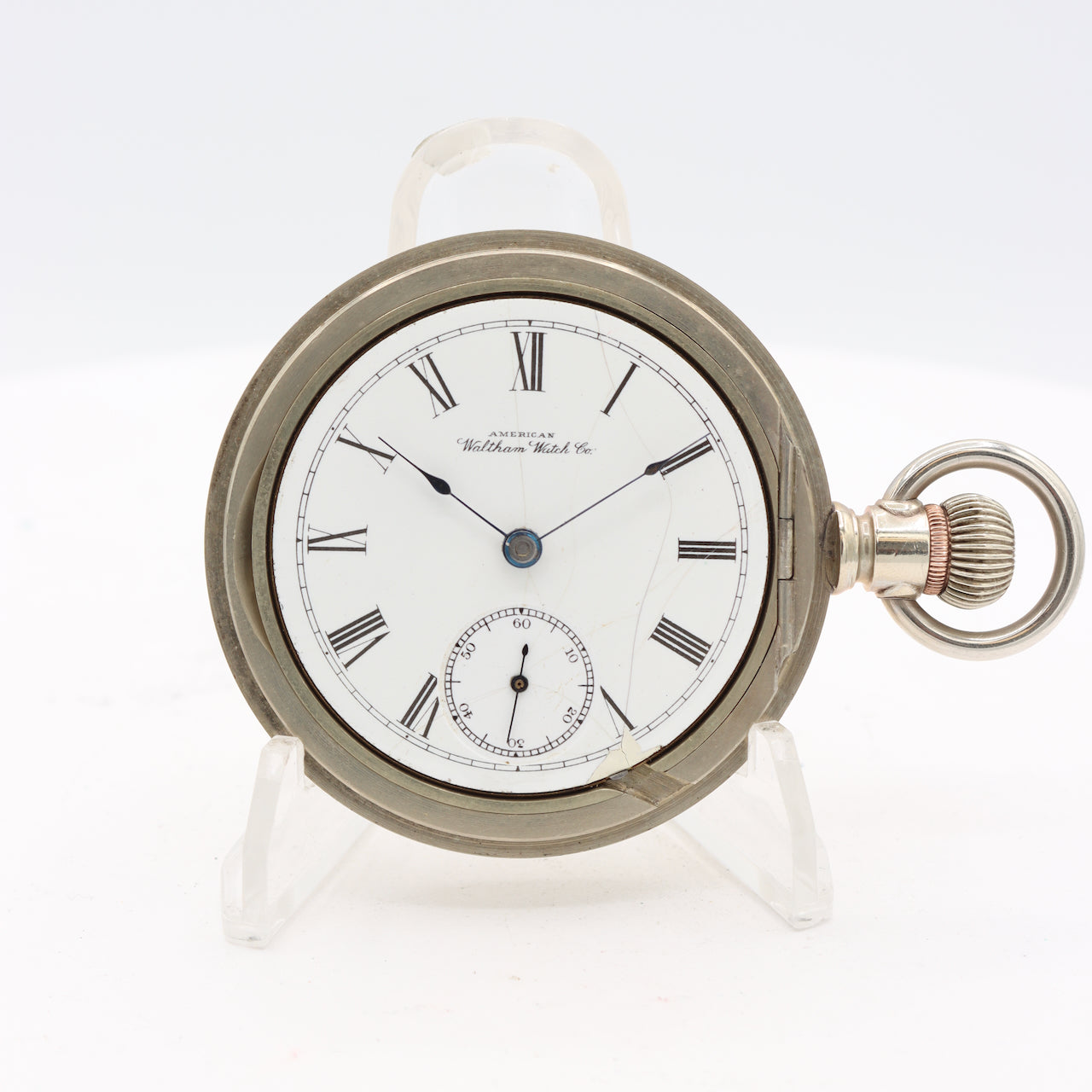 Antique 18s 1902 Waltham 17 Jewel Hunter Config. Pocket Watch P.S. Bartlett