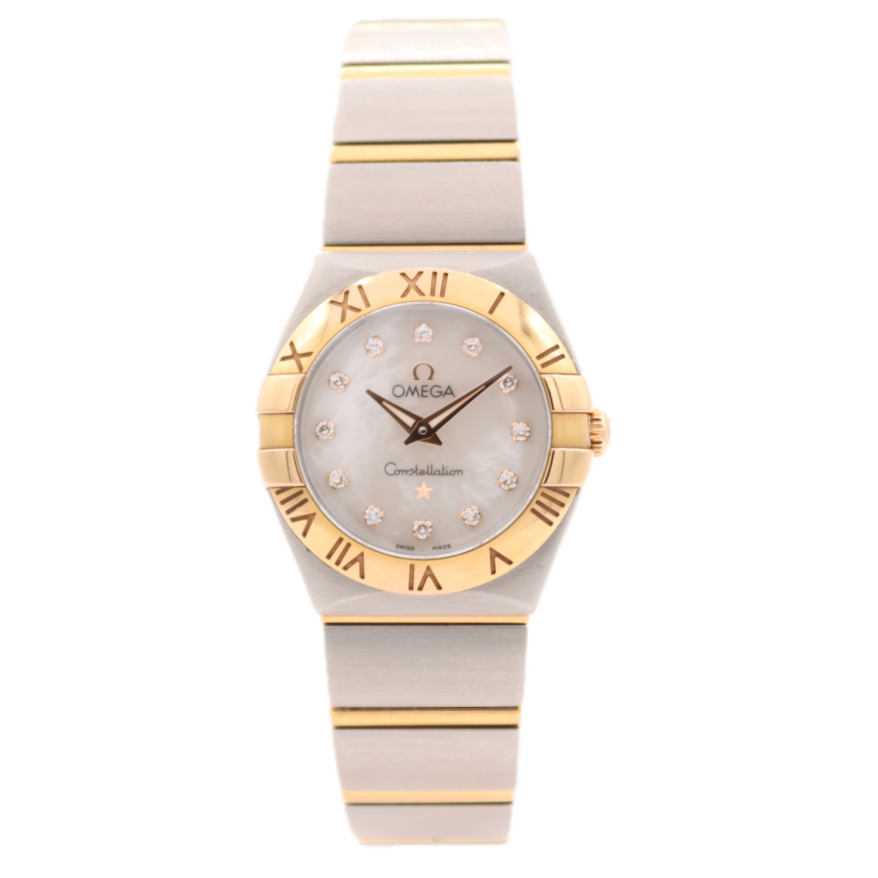 Omega Constellation Mother of Pearl 12 Diamond  131.20.25.60.55.002