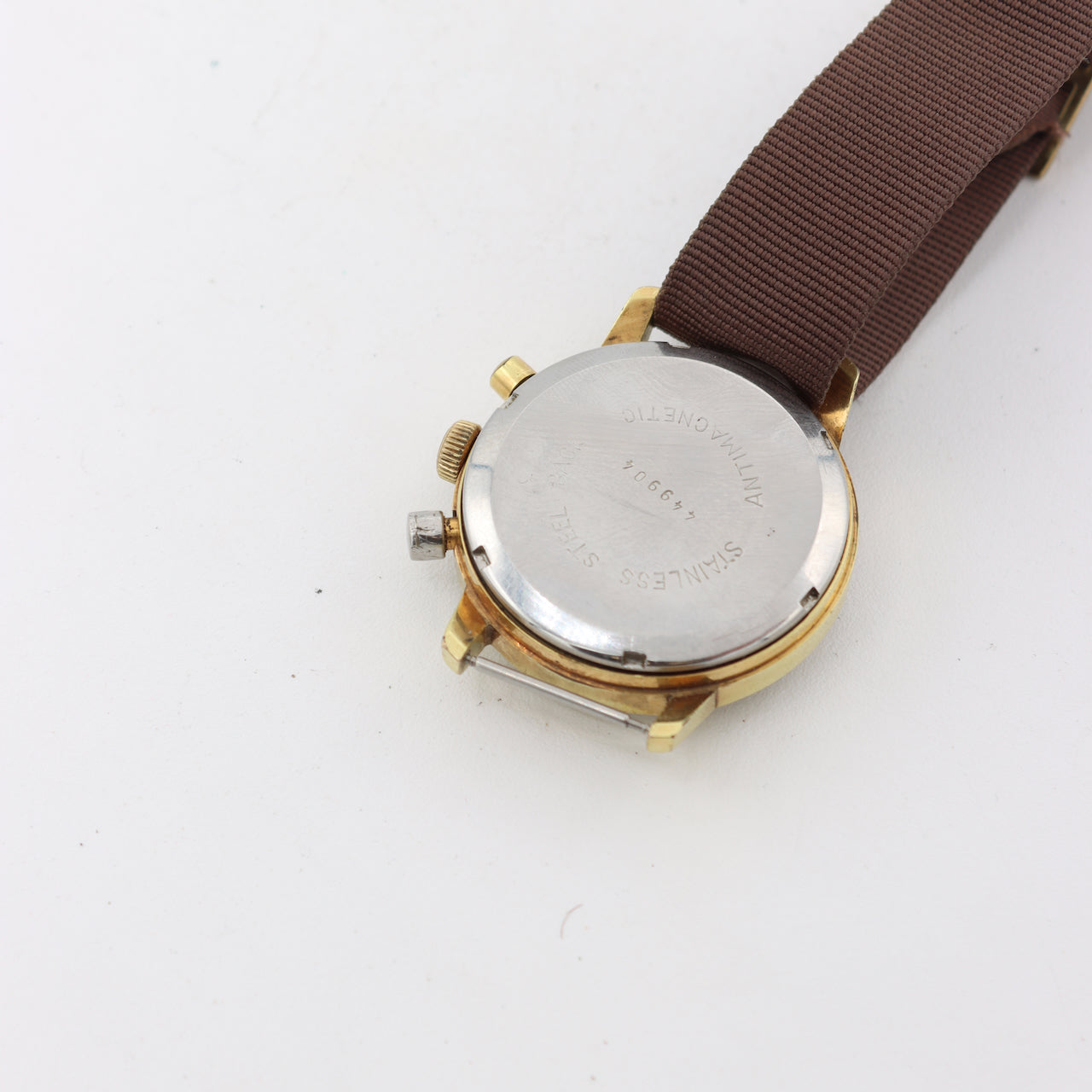 Vintage Majestime Rally Style Men's Chronograph Wristwatch Valjoux 7733 France