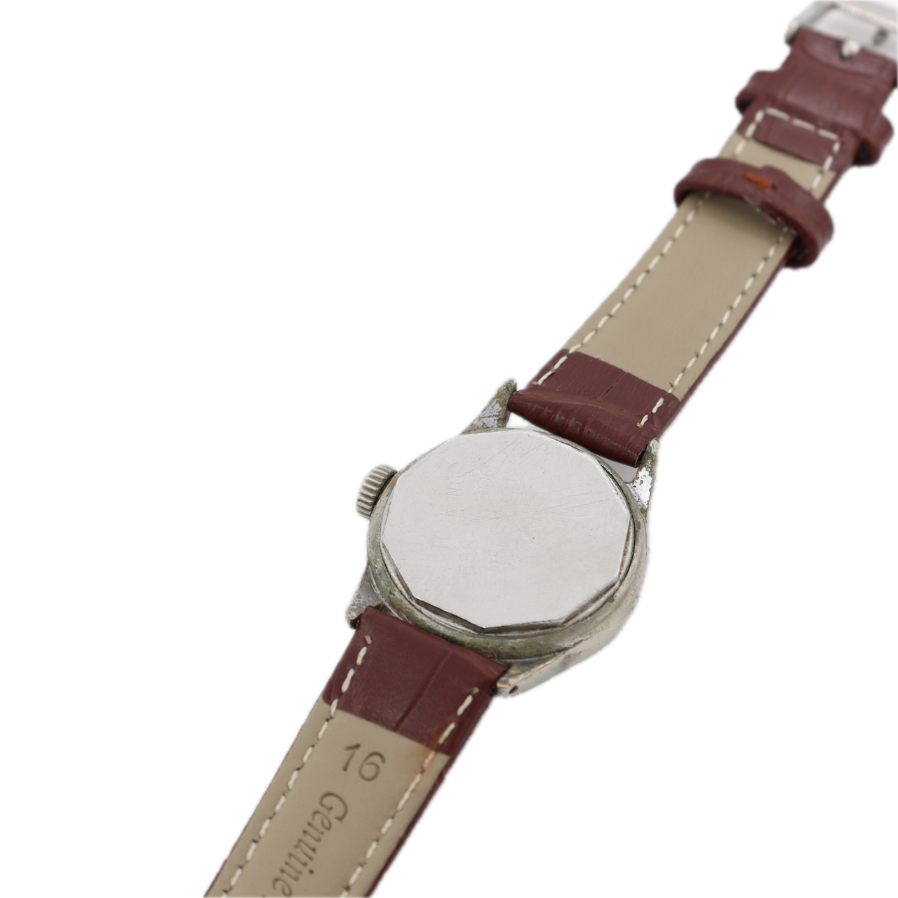 Vintage 1945 Elgin A-11 Men's Mechanical Wristwatch 539 USA Steel & Chrome