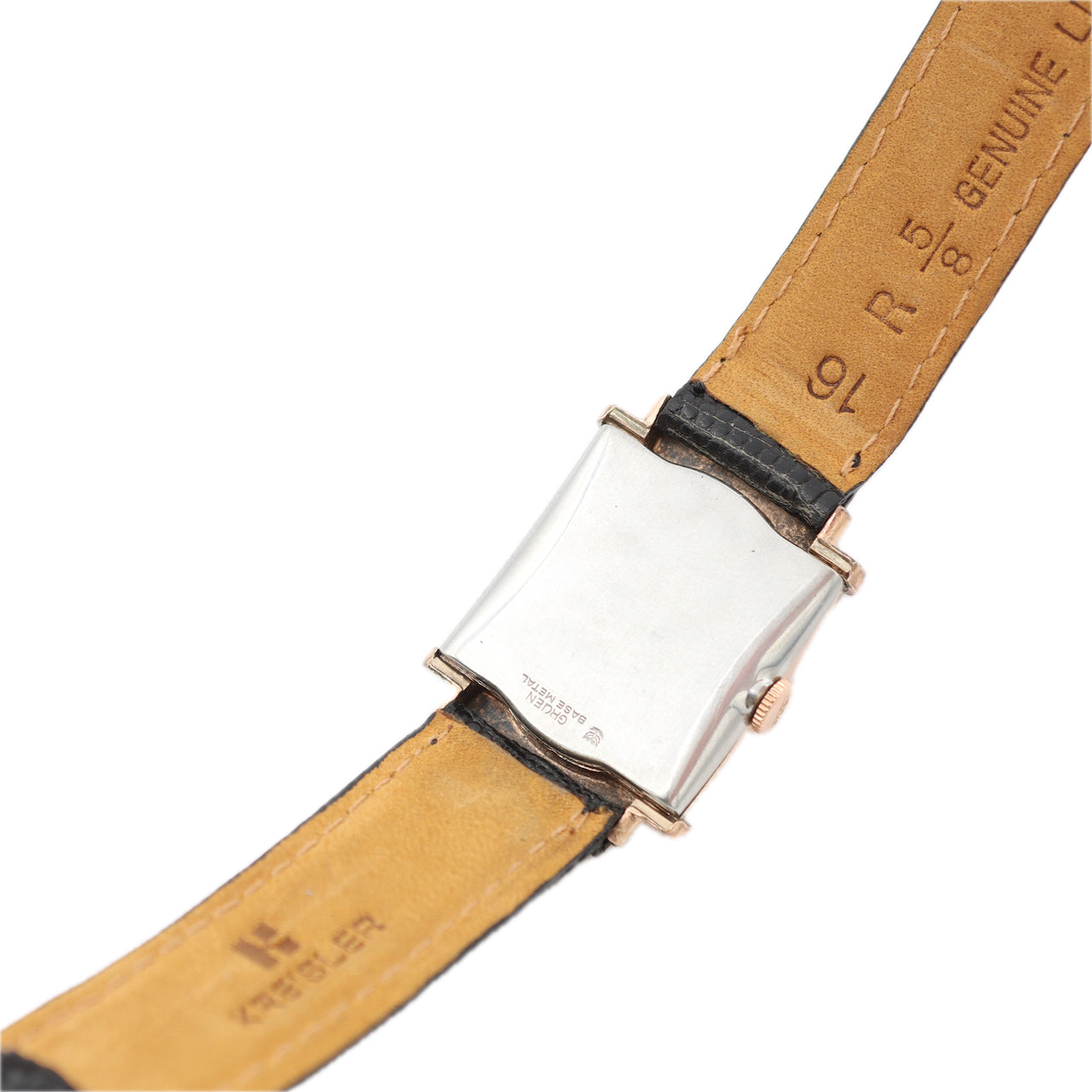 Vintage Gruen 431-472 Tophat Men's Mechanical Wristwatch Veri-Thin USA Rose GF