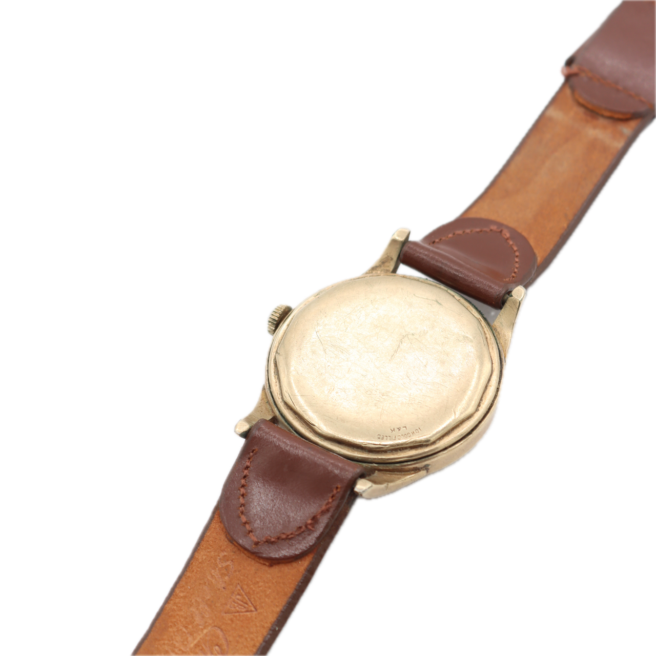 Vintage Wittnauer L130 Broad Arrow Men's Automatic Wristwatch 11 ARB 10k GF