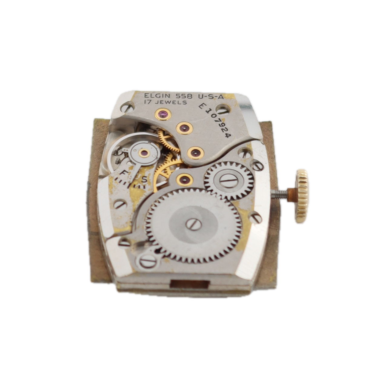 Vintage Elgin De Luxe 17 Jewel Men's Mechanical Wristwatch 558 USA 10k GF