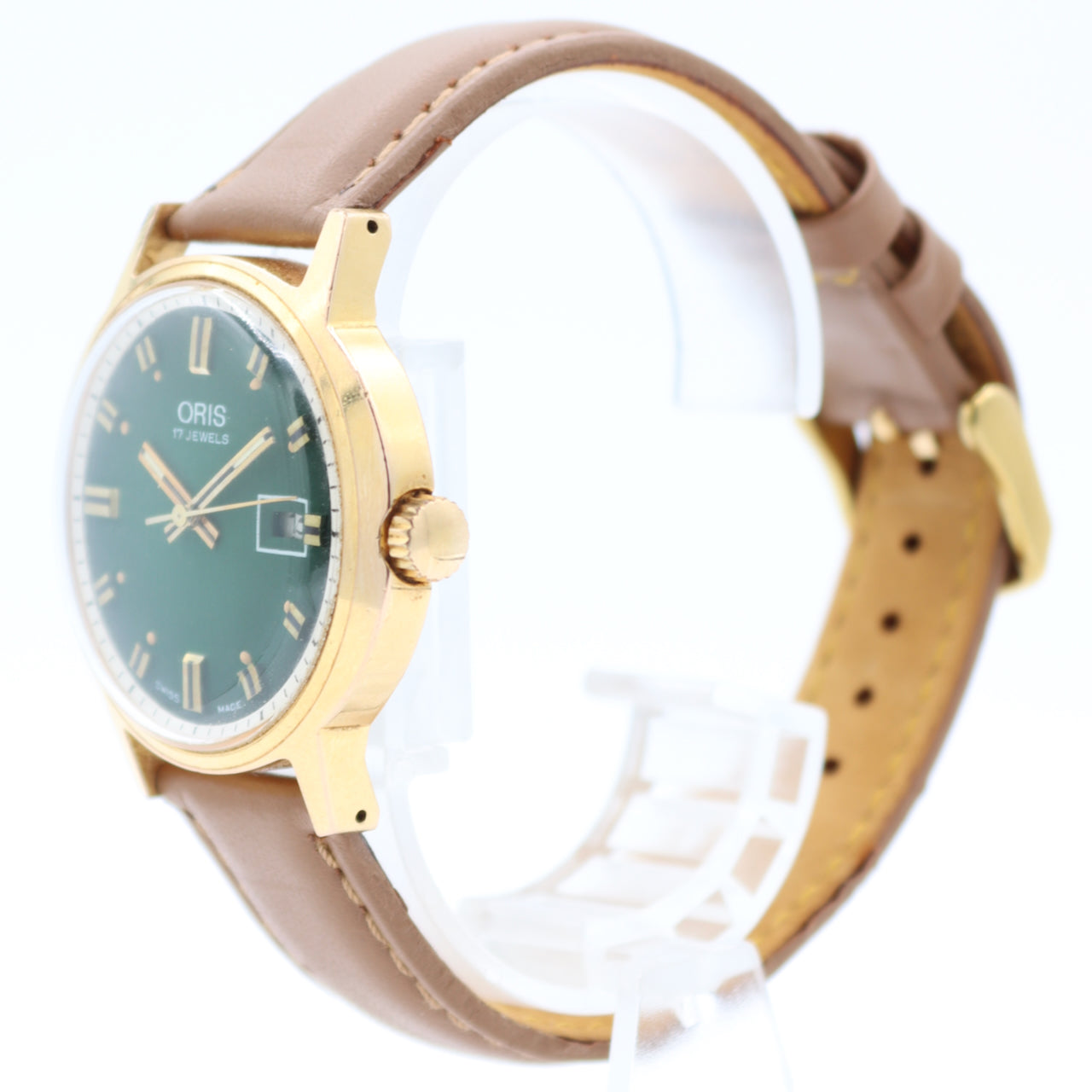 Vintage Oris Green Dial
