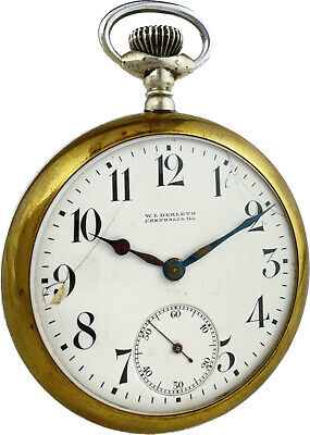 Antique Longines Monarch Express 21J Railroad Pocket Watch + Snail Cam Reg. #2