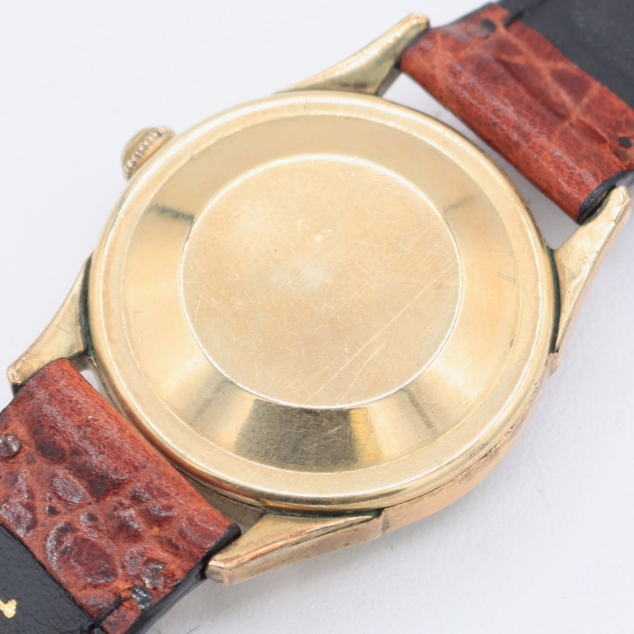 Vintage Elgin 6835 Guardsmen Men's Automatic Wristwatch 645 Swiss 10k GF