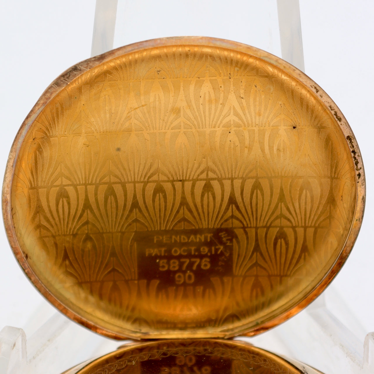 Antique 12s 1923 Elgin Streamline 17 Jewel Pocket Watch 384 Full set USA