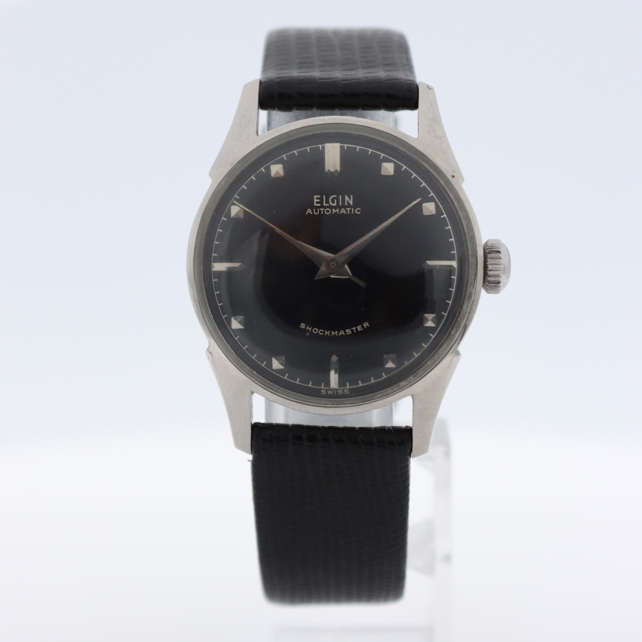 Vintage Elgin 6805 Nautilus 17 Jewel Men's Automatic Wristwatch 643 Swiss Steel