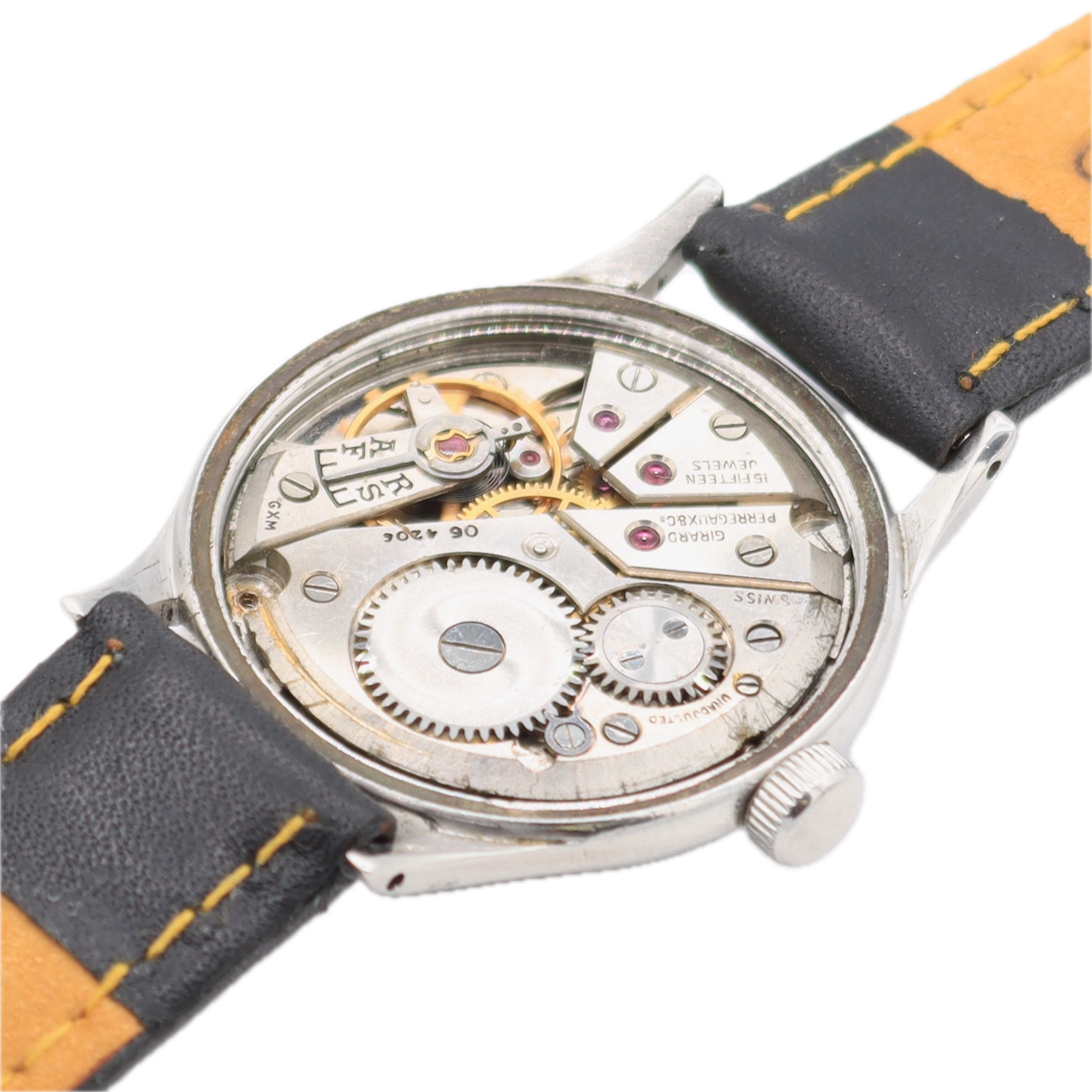 Vintage Girard Perregaux Sea Hawk Men's Mechanical Wristwatch 06 4206 Steel