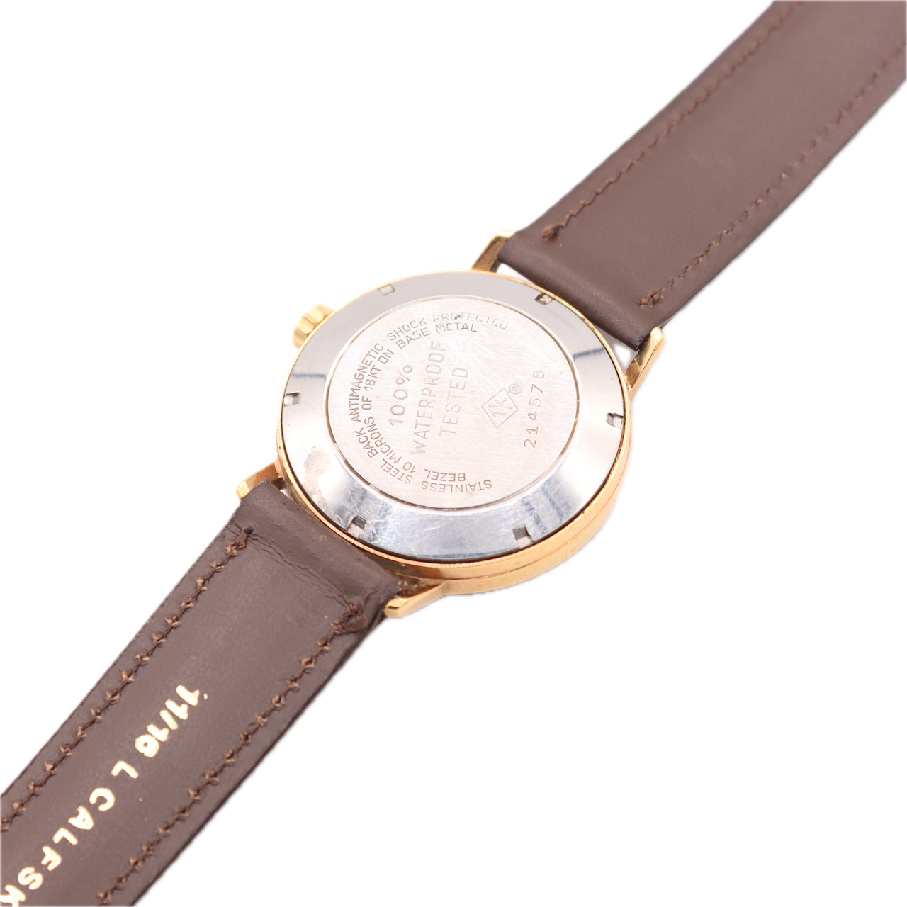 Vintage Enicar Ultraflex Men's Automatic Wristwatch 1560 Steel & 18k Gold Plated