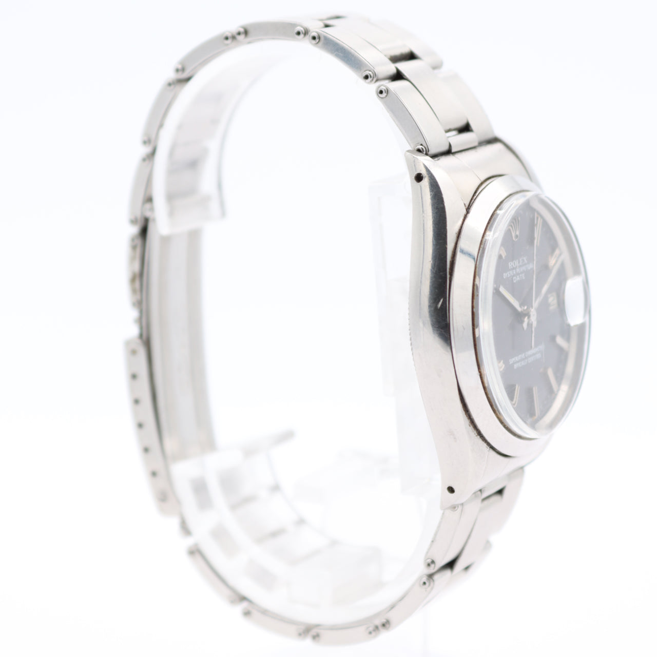 Vintage Rolex Oyster Perpetual Date Grey Dial 1500