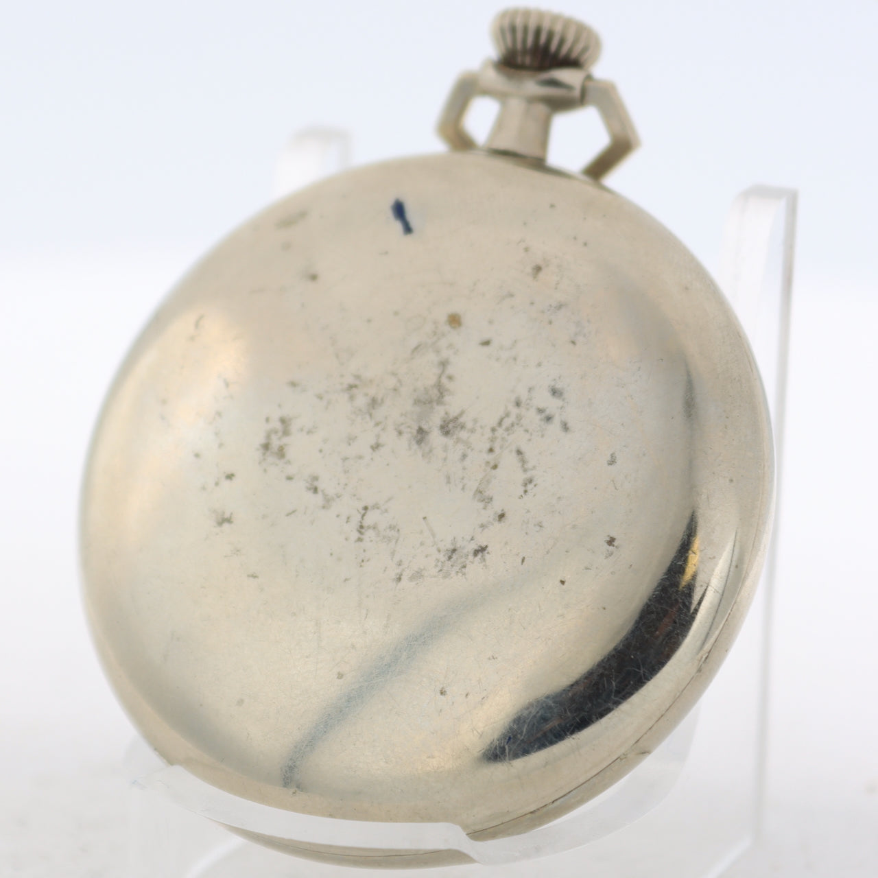 Antique 12 Size Elgin 15 Jewel Mechanical Pocket Watch 235 Nickel Running