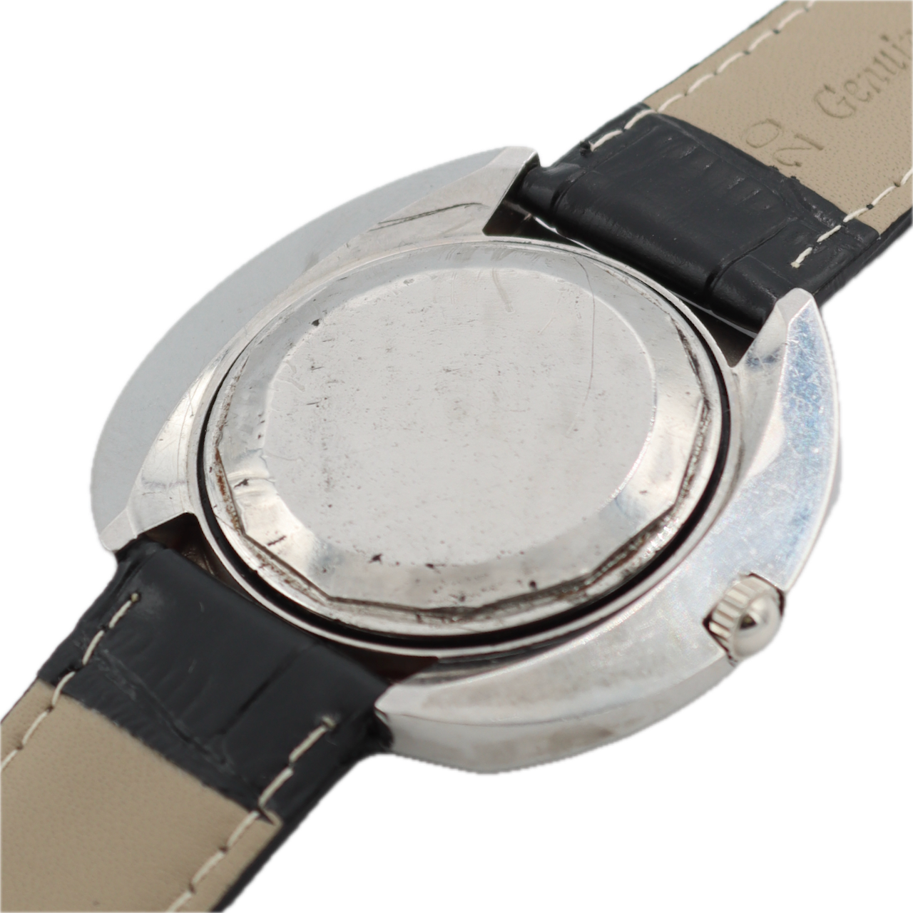 Vintage 44.5mm Longines Admiral 17j Men's Automatic Wristwatch 506 Swiss