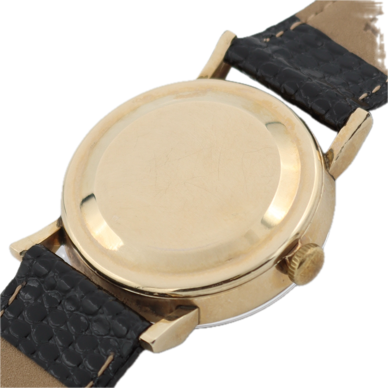 Vintage Lord Elgin 7685 Panorama Men's Mechanical Wristwatch 724 USA 14k GF