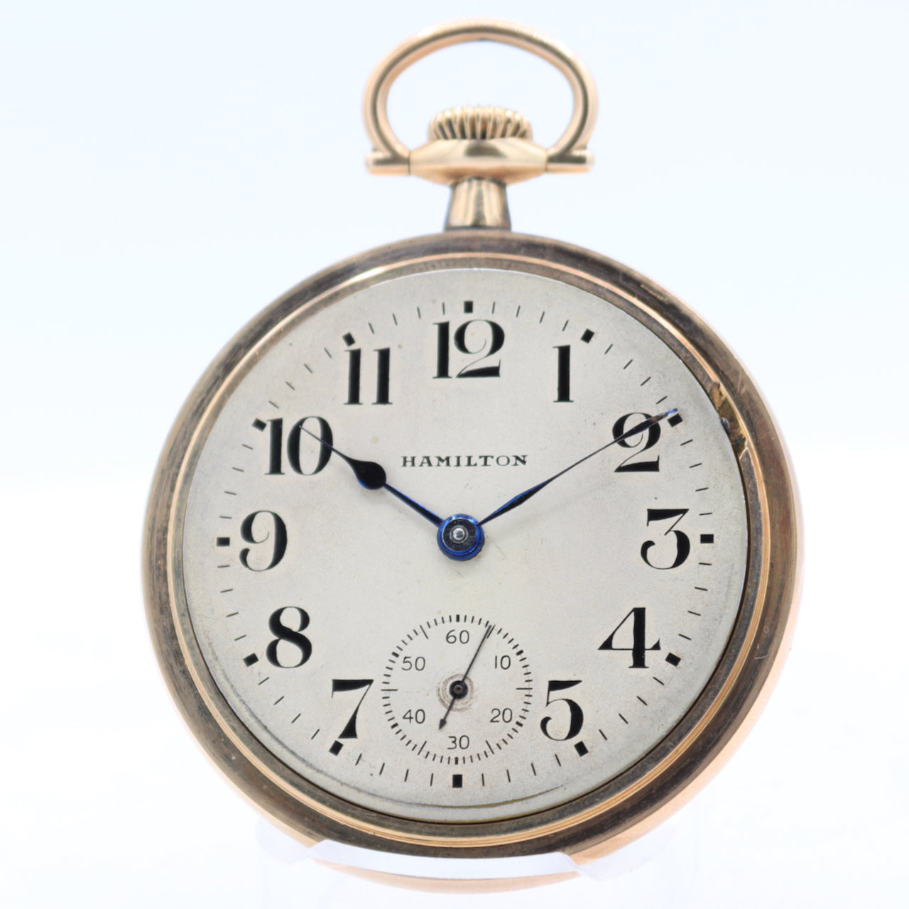 Antique 18s 1920 Hamilton 21 Jewel Mechanical Railroad Pocket Watch 940 USA