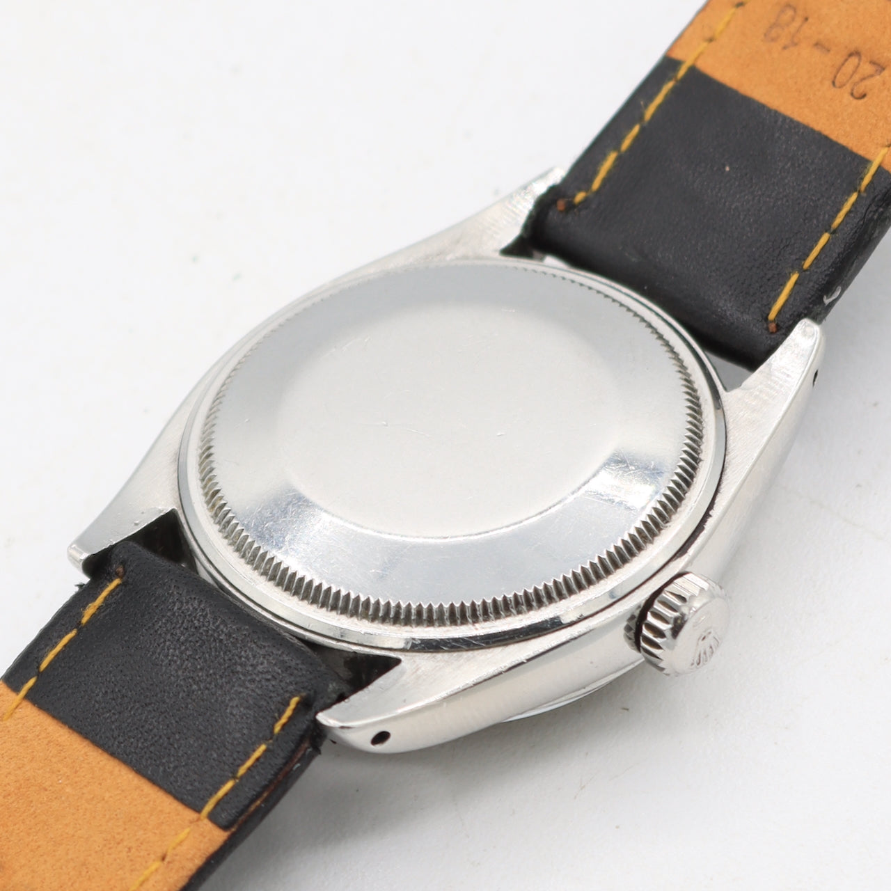 Vintage 34mm Rolex 1500 Date Men's Automatic Wristwatch Swiss Stainless Steel