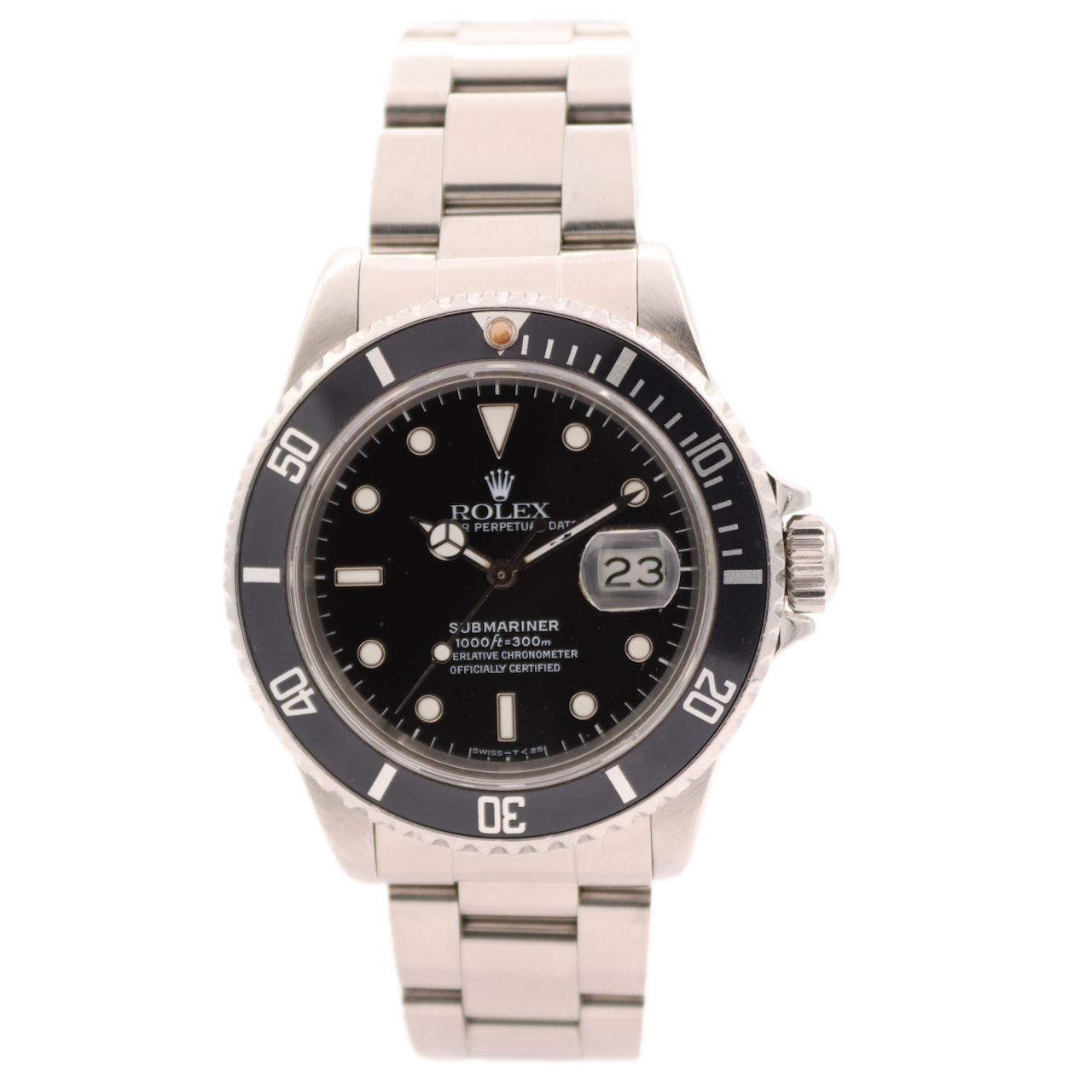 Vintage Rolex Oyster Perpetual Date Submariner 16800