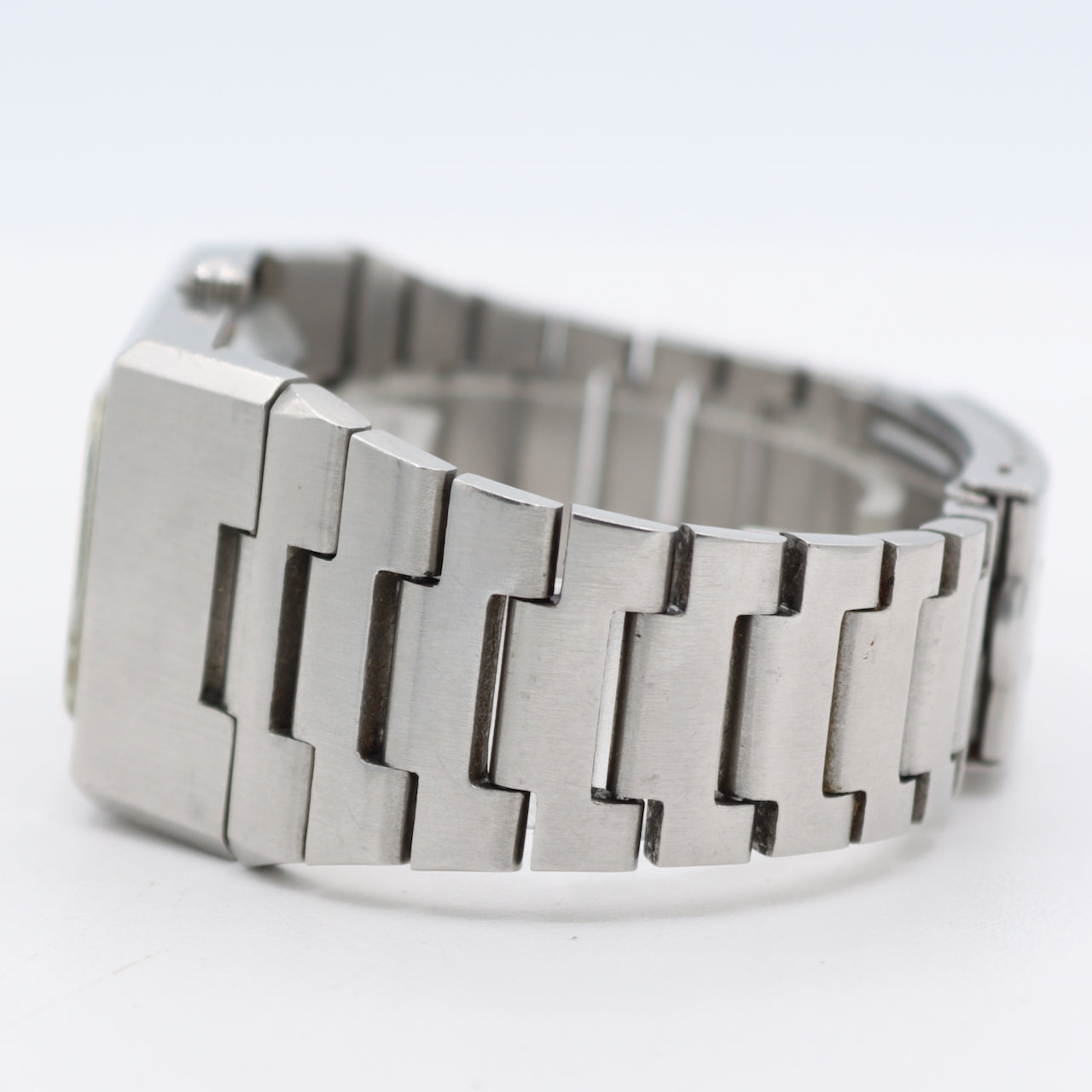 Vintage 27mm Omega 155.007 Tank De Ville Men's Automatic Wristwatch Swiss Steel