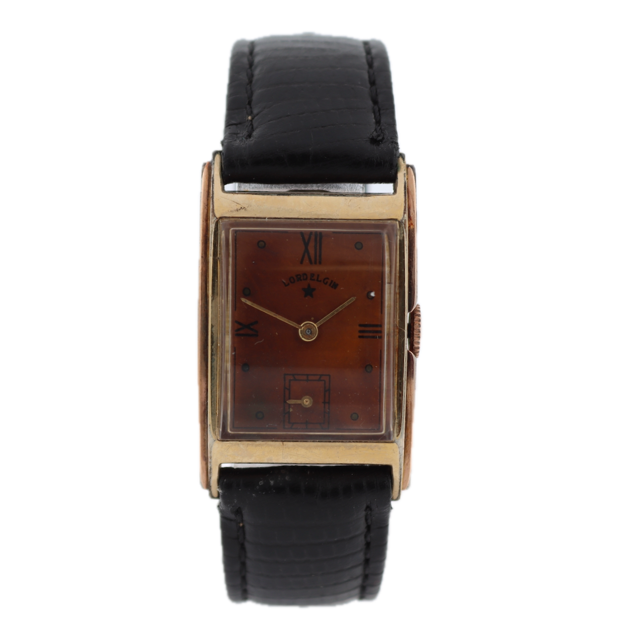 Vintage Lord Elgin 4603A 21 Jewel Men's Mechanical Wristwatch 559 14k GF