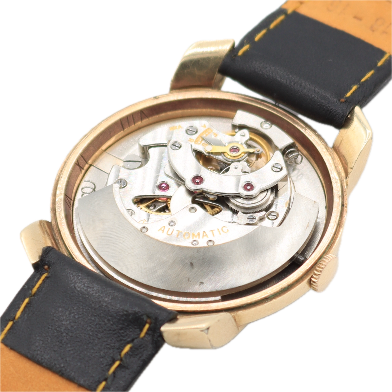 Vintage 34.5mm LeCoultre Power Reserve Men's Automatic Wristwatch 481 10k GF