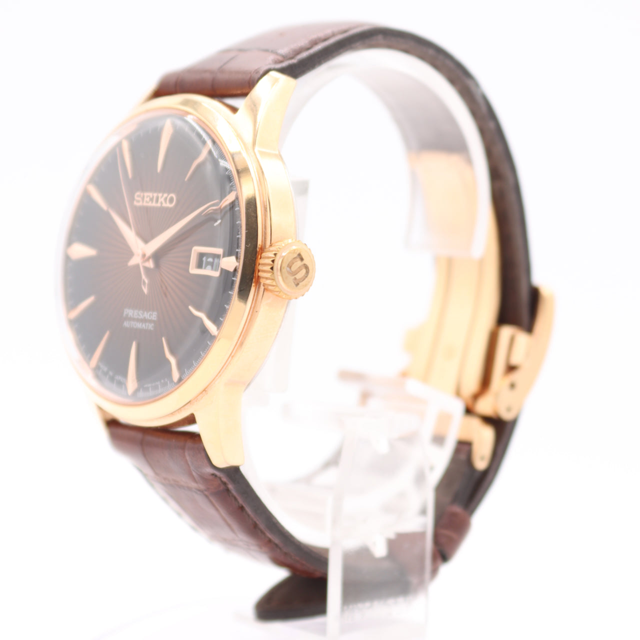 Vintage Seiko Presage Cocktail Time Brown SRPB46