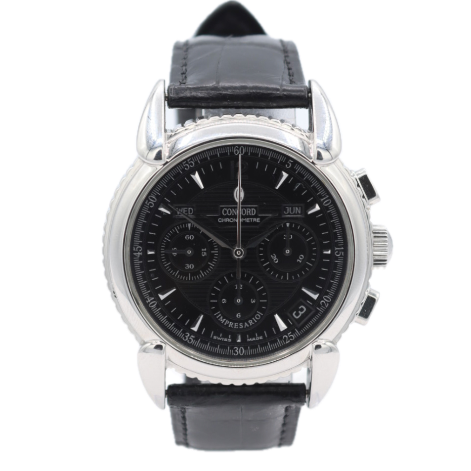 Concord 14.G9.211 Impresario Men's Chronograph Wristwatch Steel w/Generic Box
