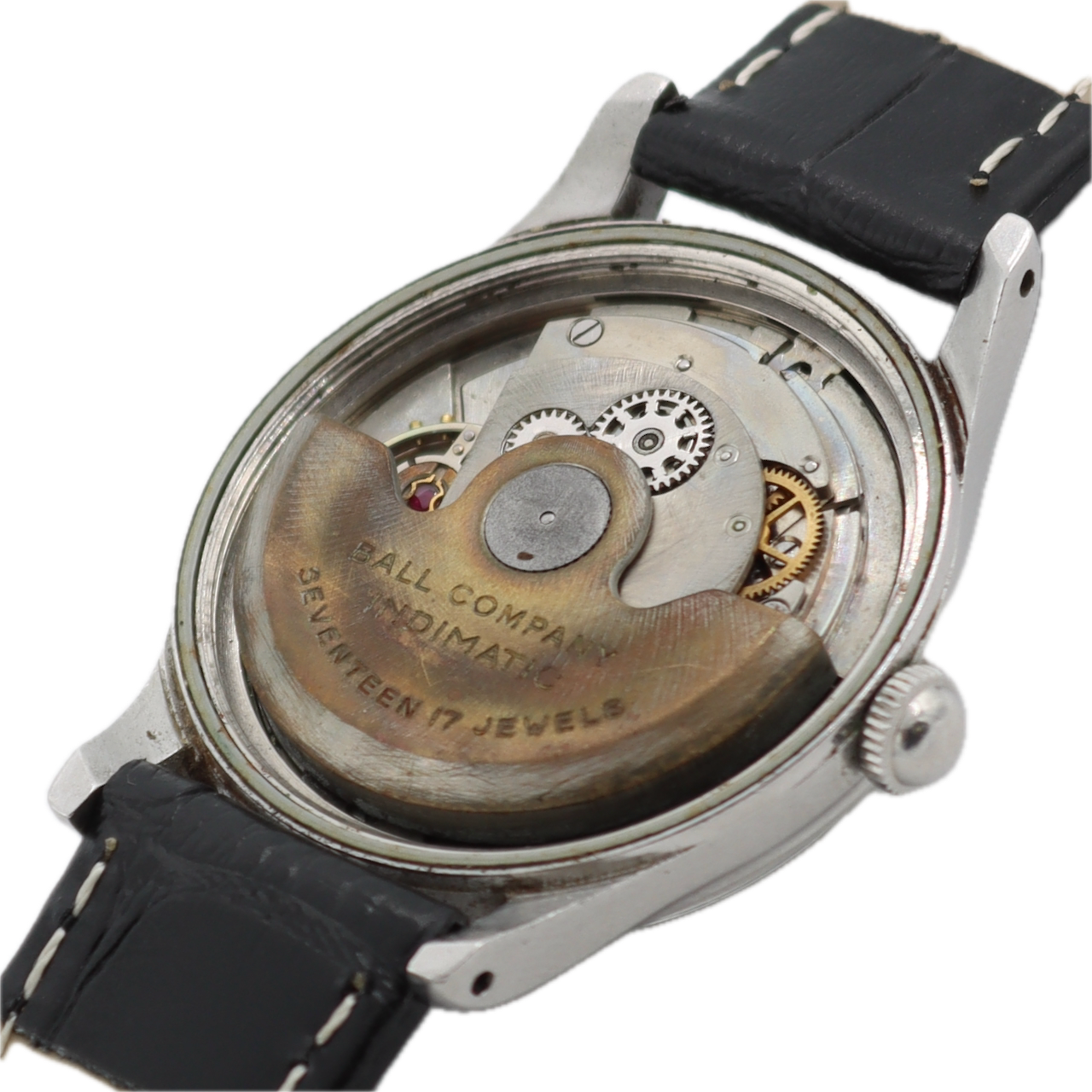 31mm Garland Indimatic Men's Automatic Wristwatch ETA1256 Steel Power Reserve