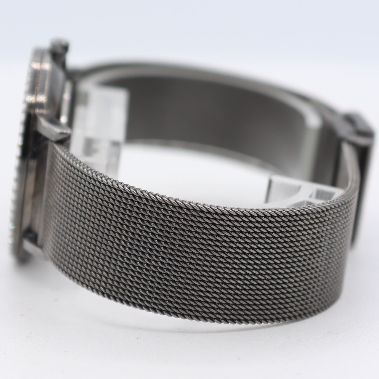 Vintage Skagen 922SMMR Mother of Pearl Diamonds Men's Quartz Wristwatch Steel