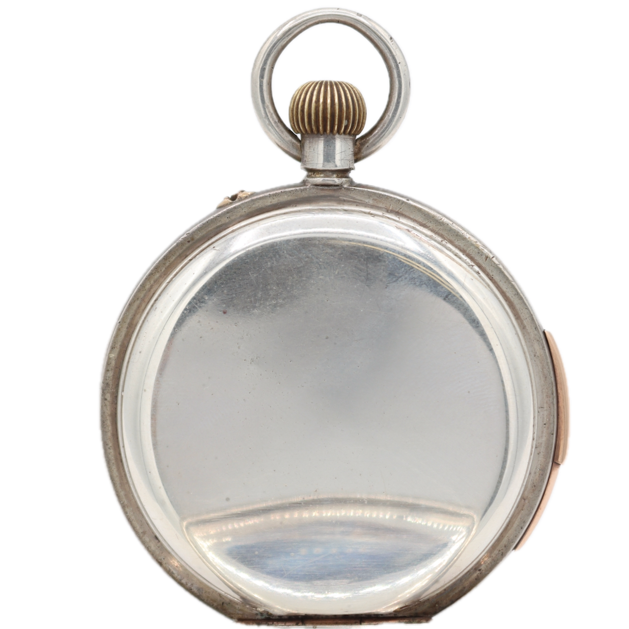 Antique Mechanical Quarter Repeater Pocket Watch 3524 Sterling Silver Swiss