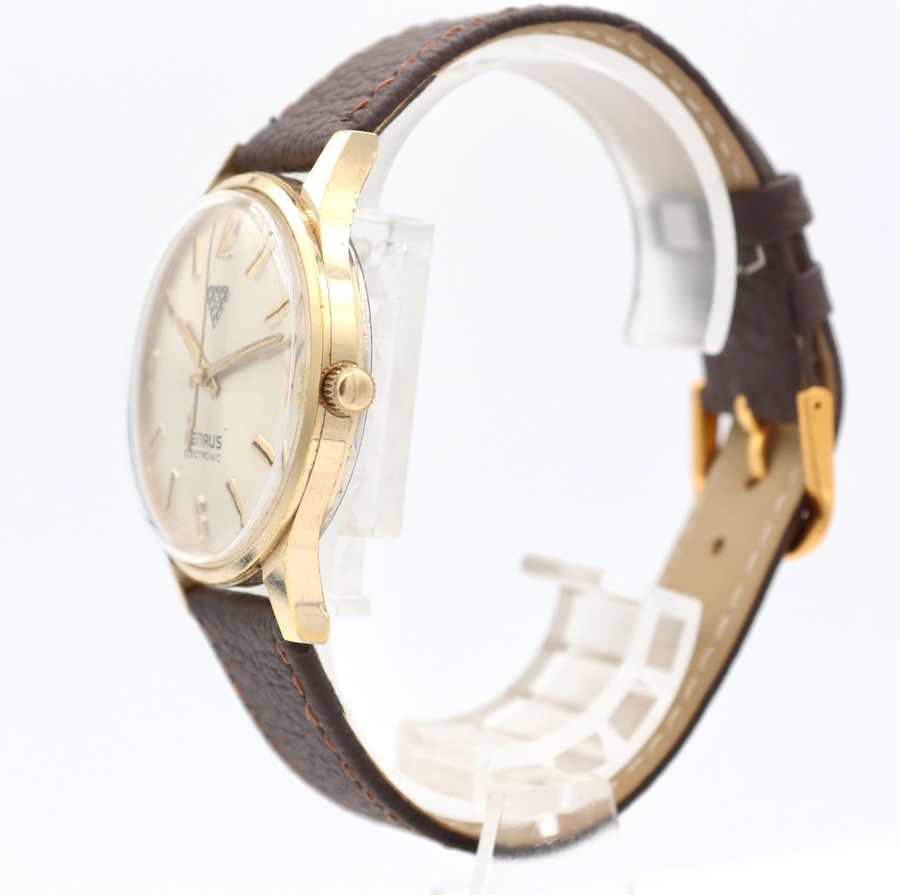 Vintage 34mm Benrus Model 60 Electronic Men's Electronic Wristwatch 11 R 13 D