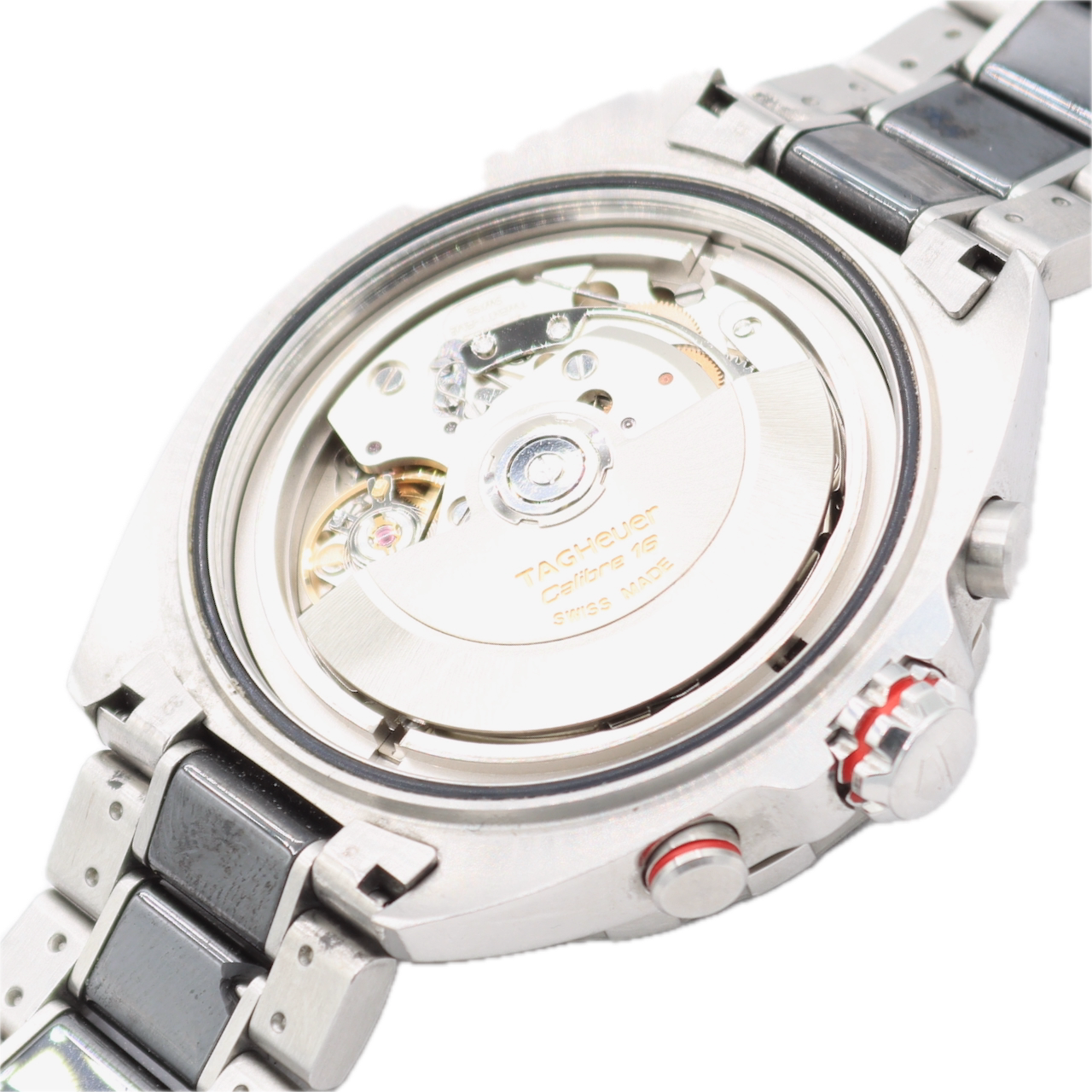45mm Tag Heuer Formula 1 Caliber 16 Men's Automatic Wristwatch Swiss Ceramic