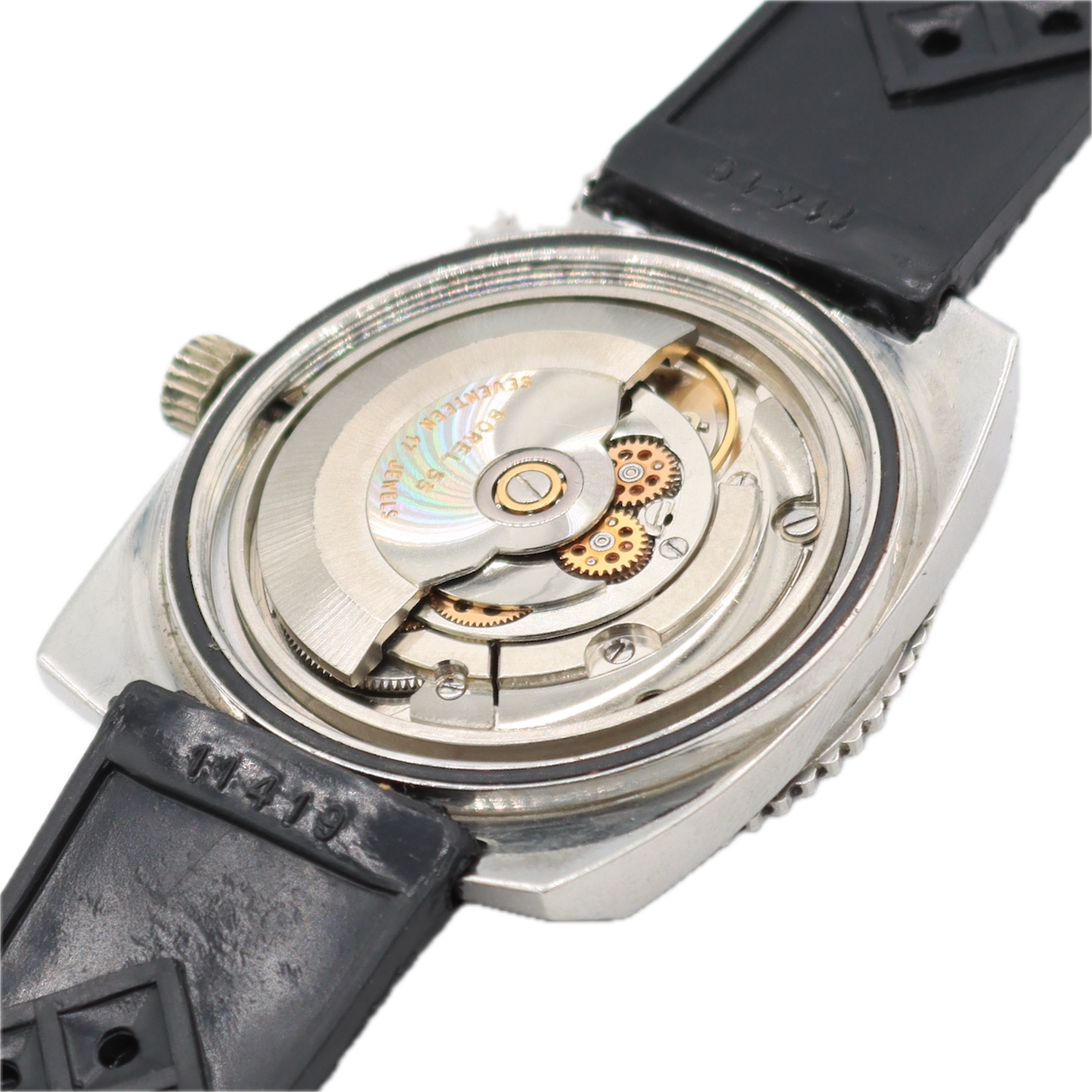 Vintage 35mm Ernest Borel 17j Men's Automatic Wristwatch Swiss