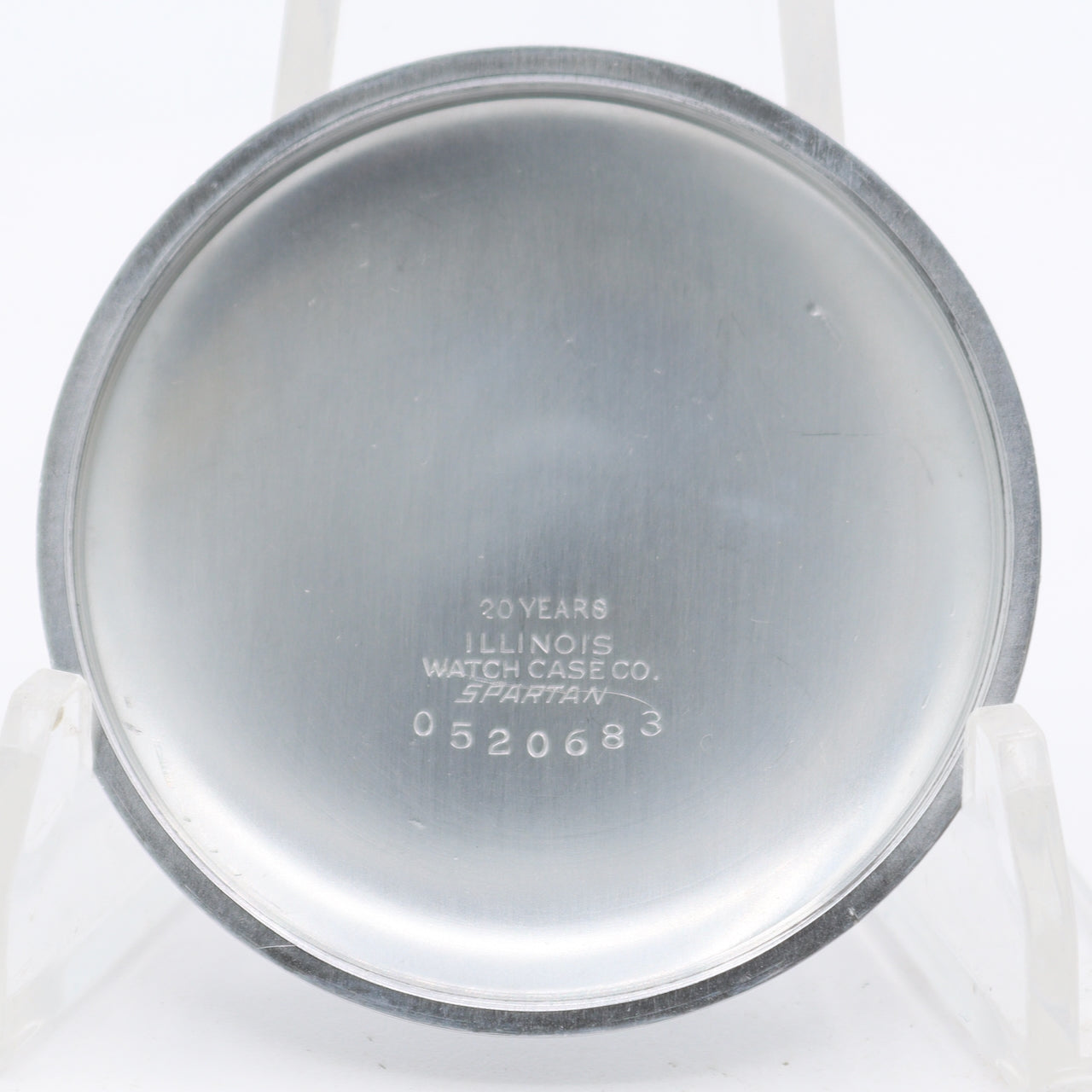 Vintage 1930 Illinois 19 Jewel Mechanical Pocket Watch 169 Chrome Plated USA