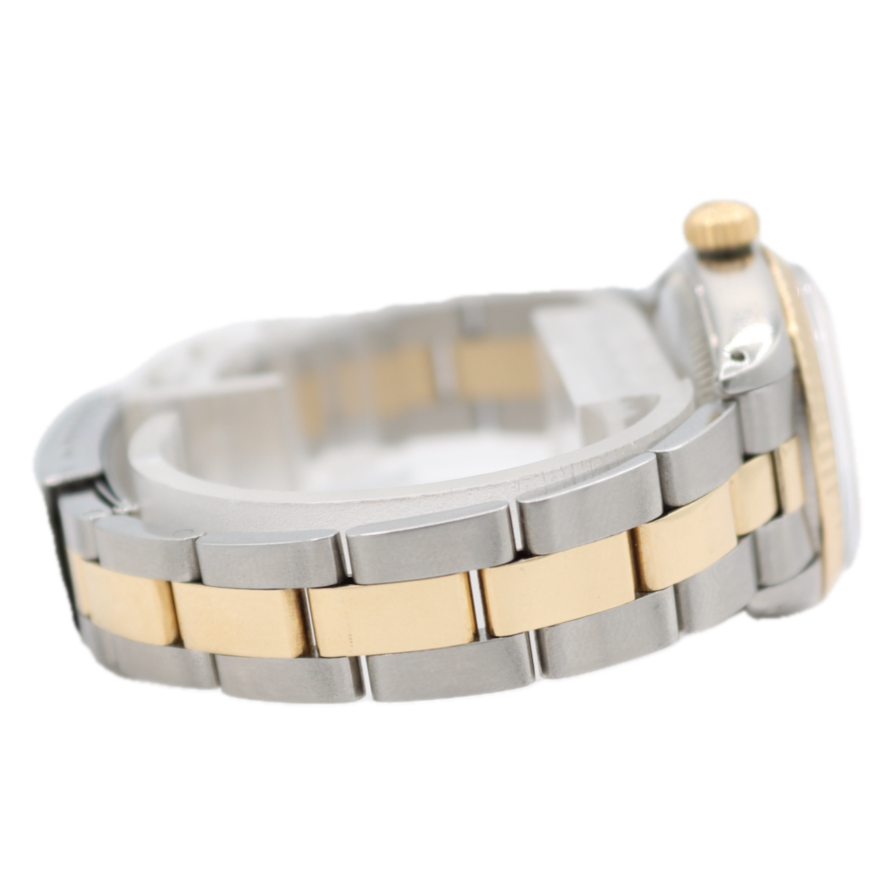 Vintage 26mm 1980 Rolex 6917 Date Ladies Automatic Wristwatch Swiss Steel & Gold