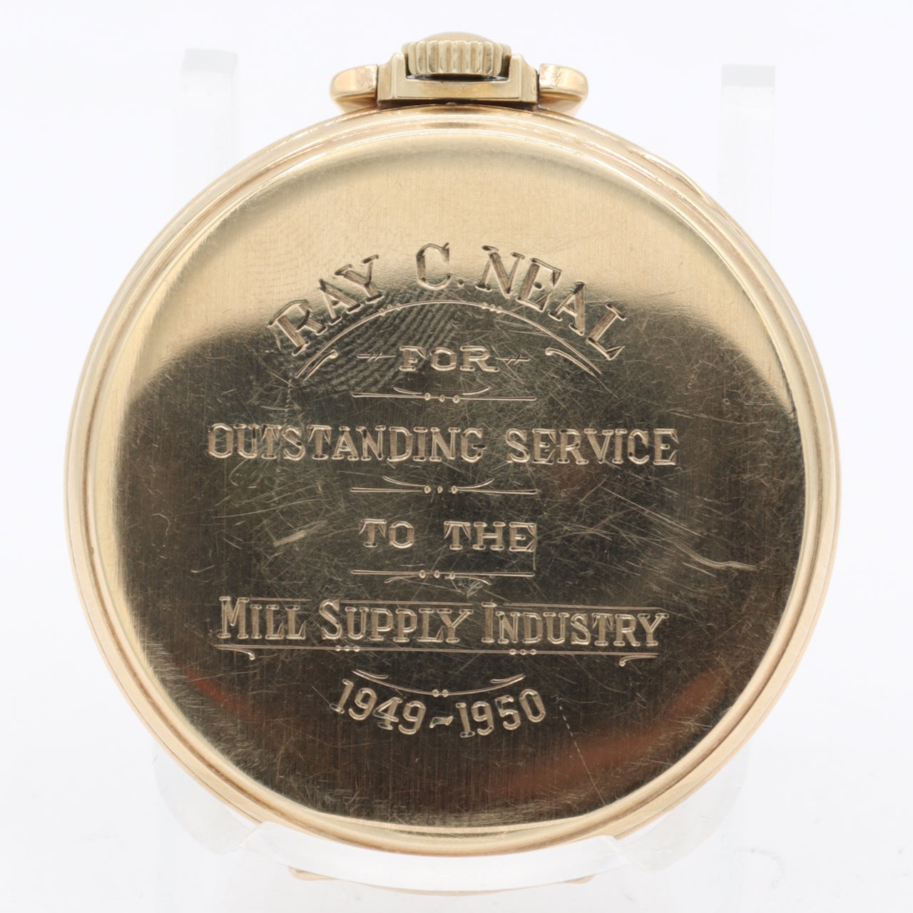 Vintage 18s 1951 Hamilton 21j Mechanical Pocket Watch 921 14k GF USA