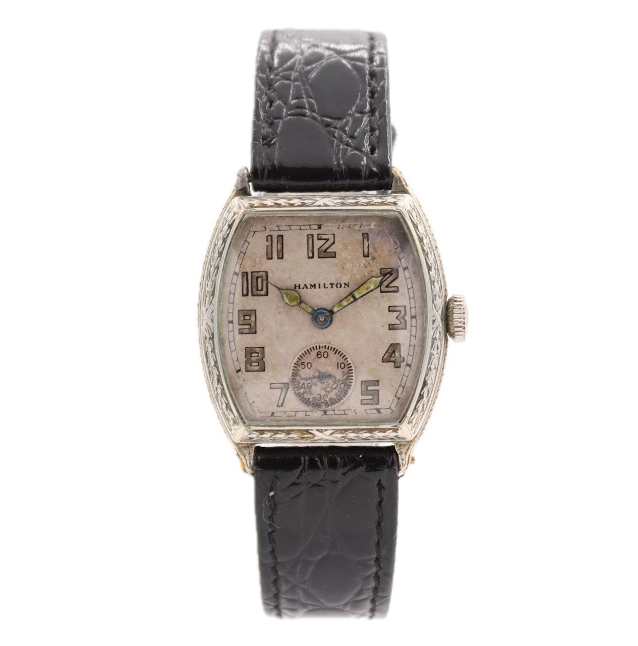 Antique Hamilton Barrel Engraved 987