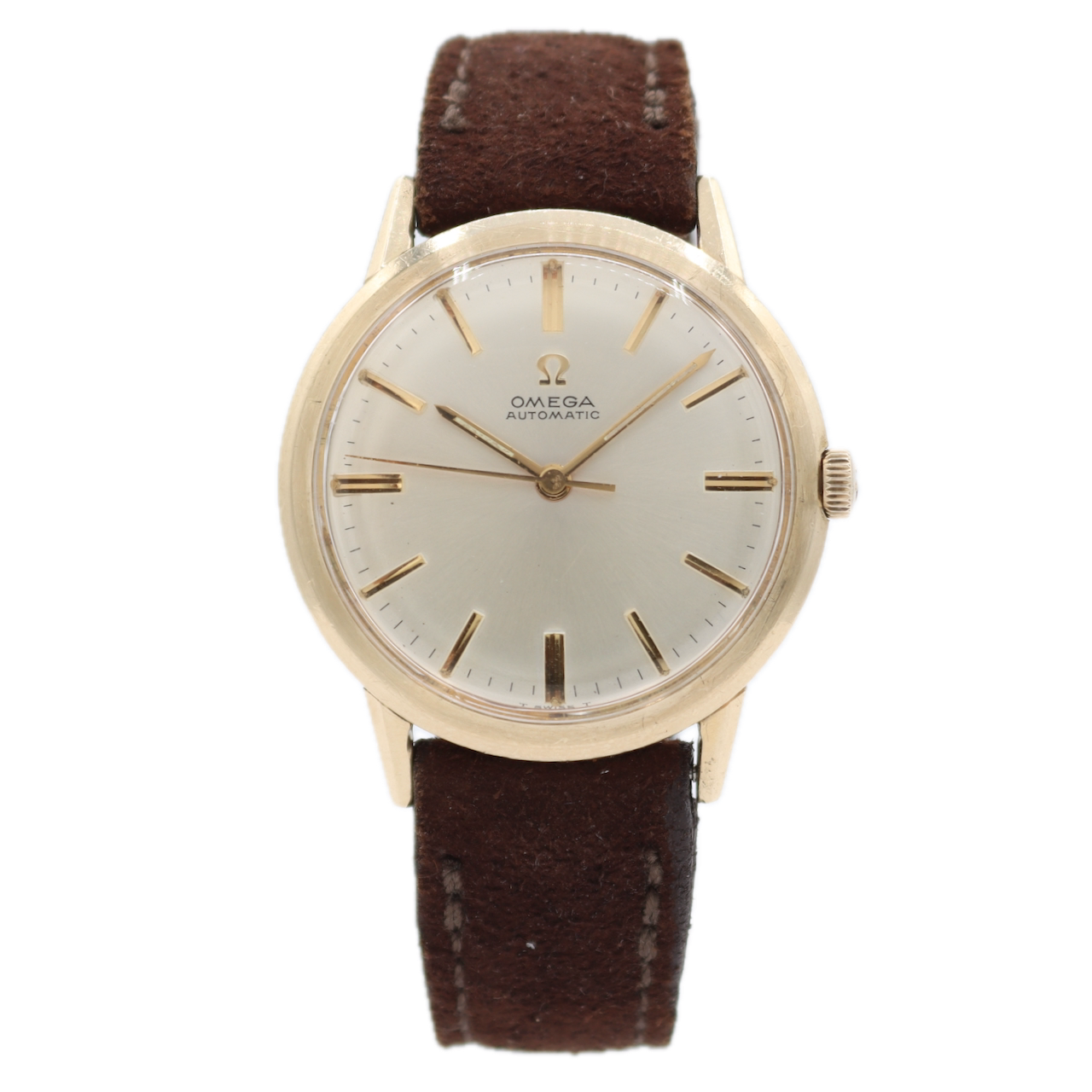 Vintage 1964 Omega LU6304 USA Case Men's Automatic Wristwatch 550 10k GF