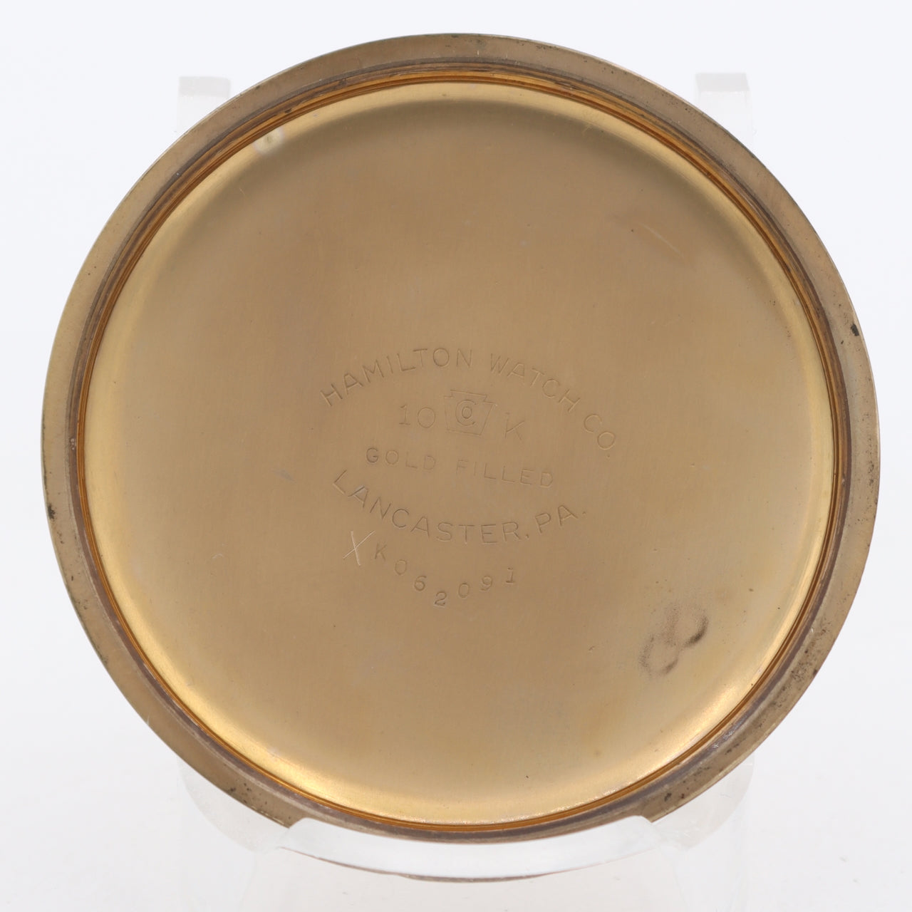 Vintage 18s 1946 Hamilton 21j Mechanical Railroad Pocket Watch 992B 10k GF USA