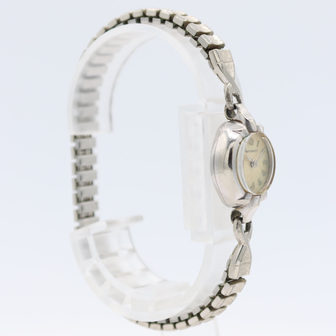 Vintage Wittnauer Cocktail Ladies Mechanical Wristwatch 6N7G Swiss 10k GF