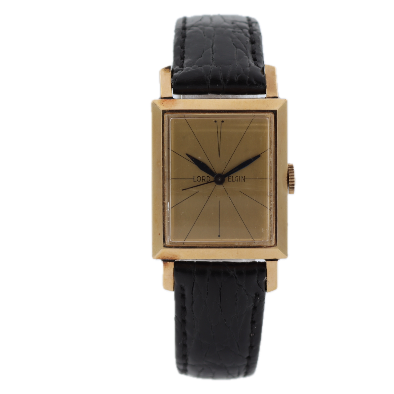 Vintage Lord Elgin 2244 19 Jewel Men's Mechanical Wristwatch 777 USA 10k GF
