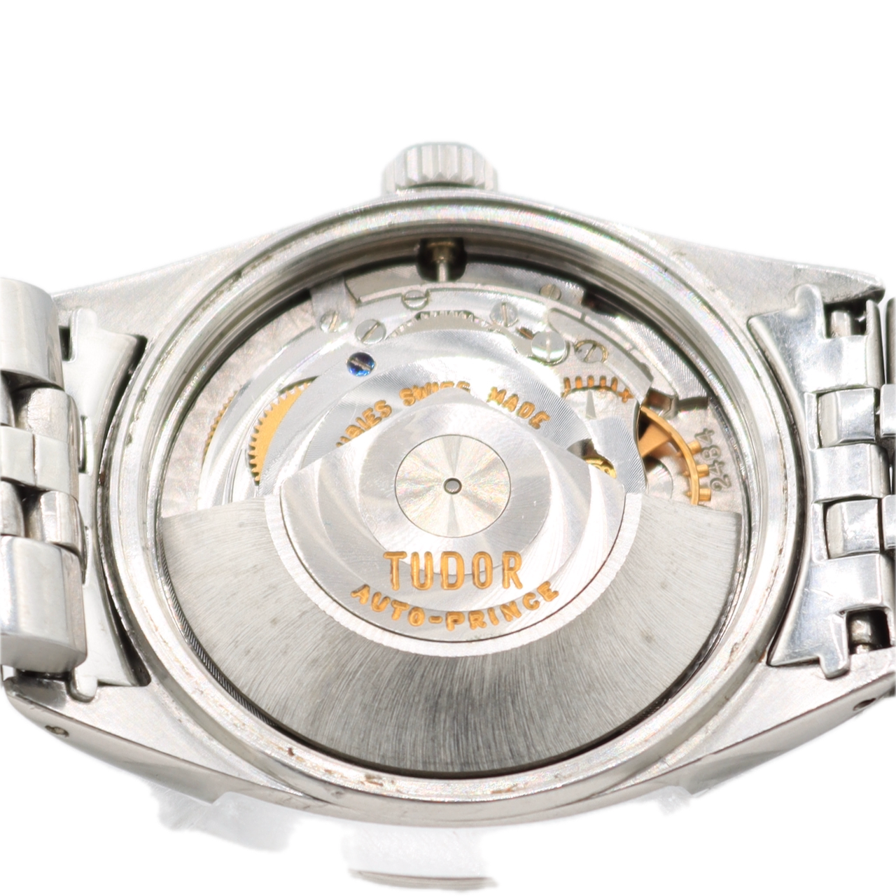 Vintage Tudor Prince Oysterdate Men's Automatic Wristwatch Steel Mexico Band